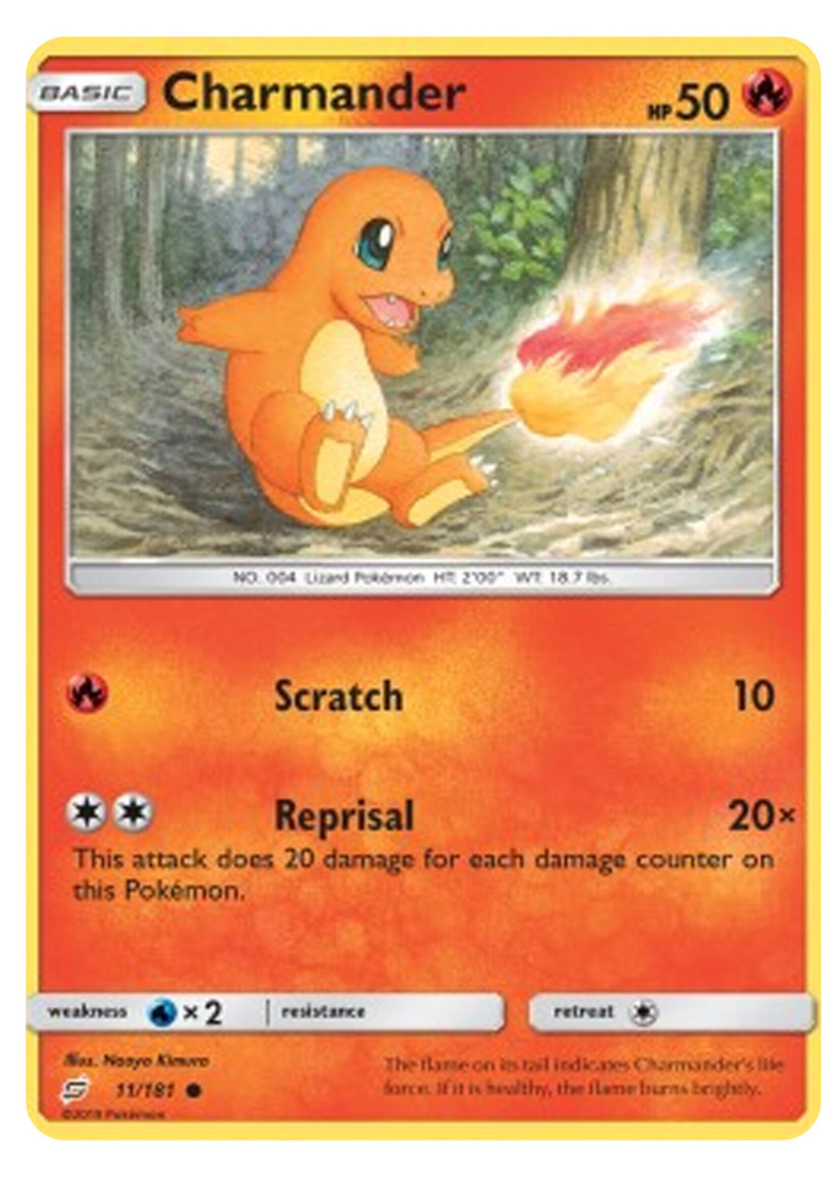 Charmander 11 (TEU): excellent