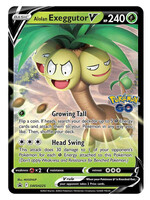Alolan Exeggutor V 225 (SWSH): played