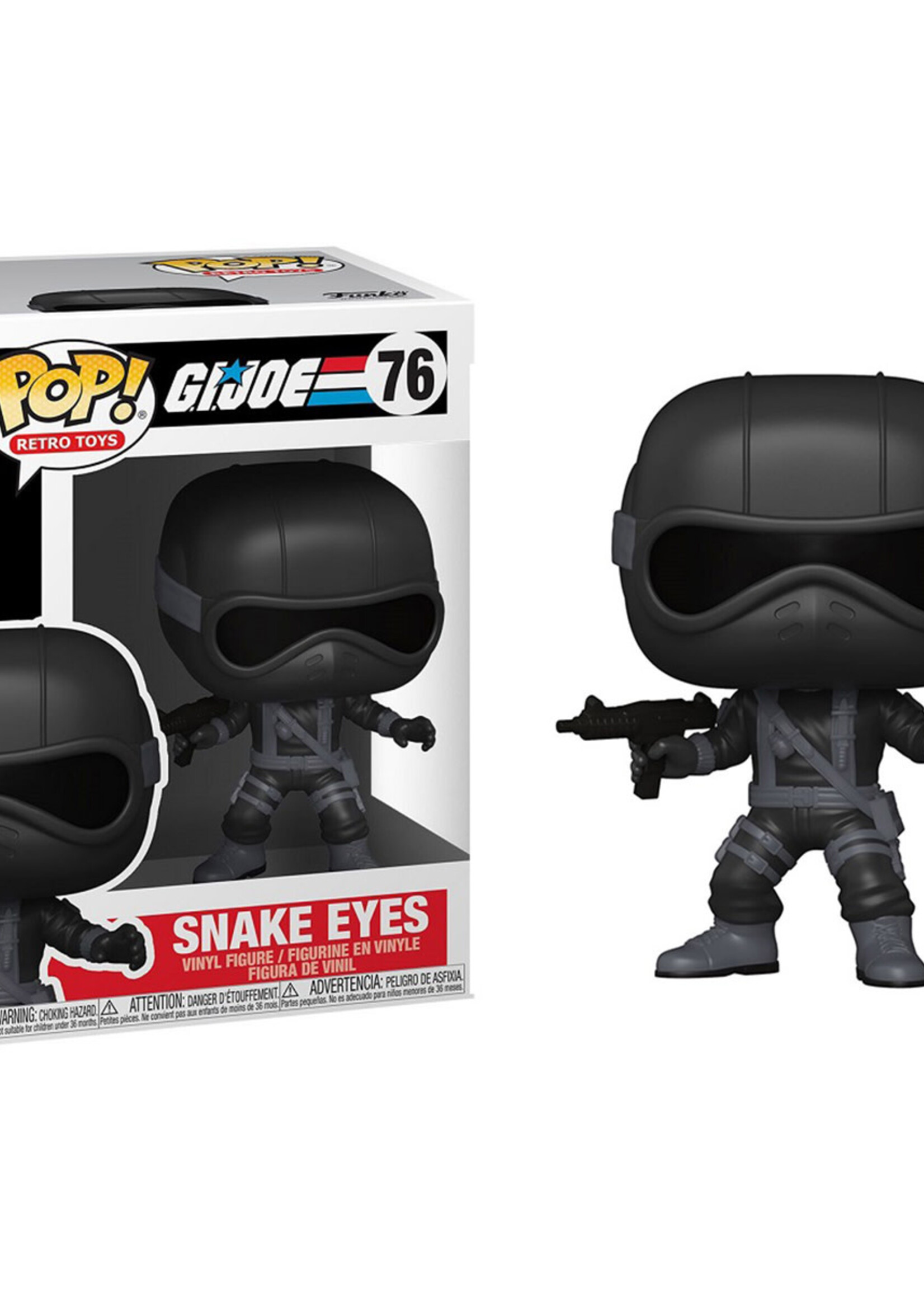 G.I.Joe Funko Pop N° 76 Snake Eyes