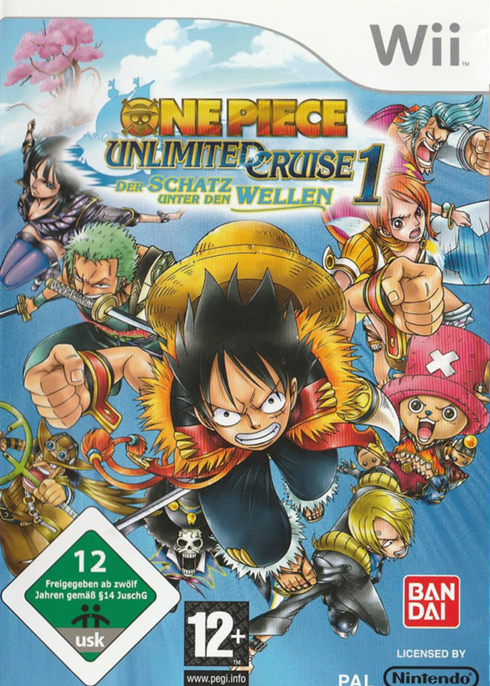 One Piece Unlimited Cruise 1 The Treasure Beneath Wii Duits