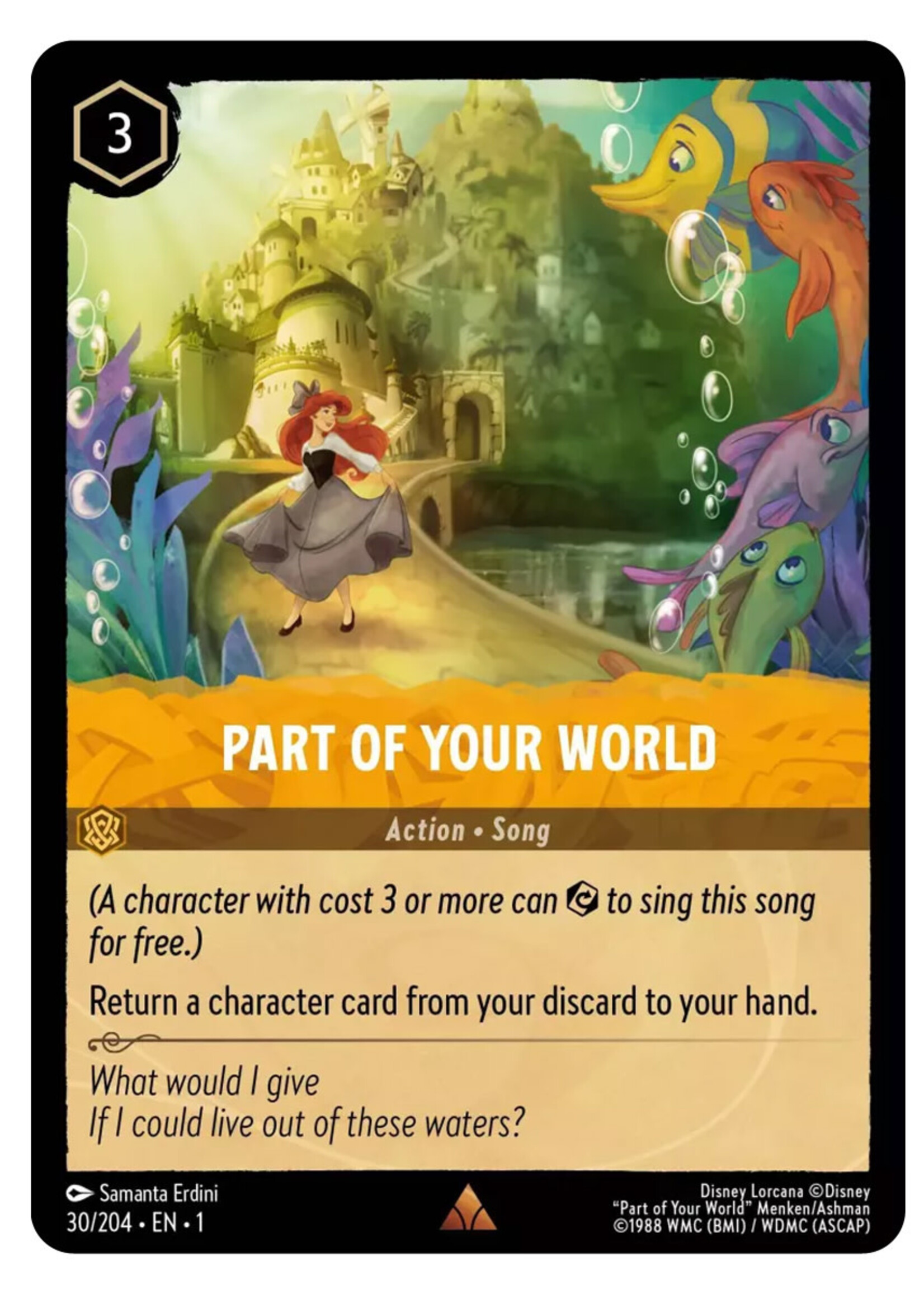 Part Of Your World 30 (1TFC)