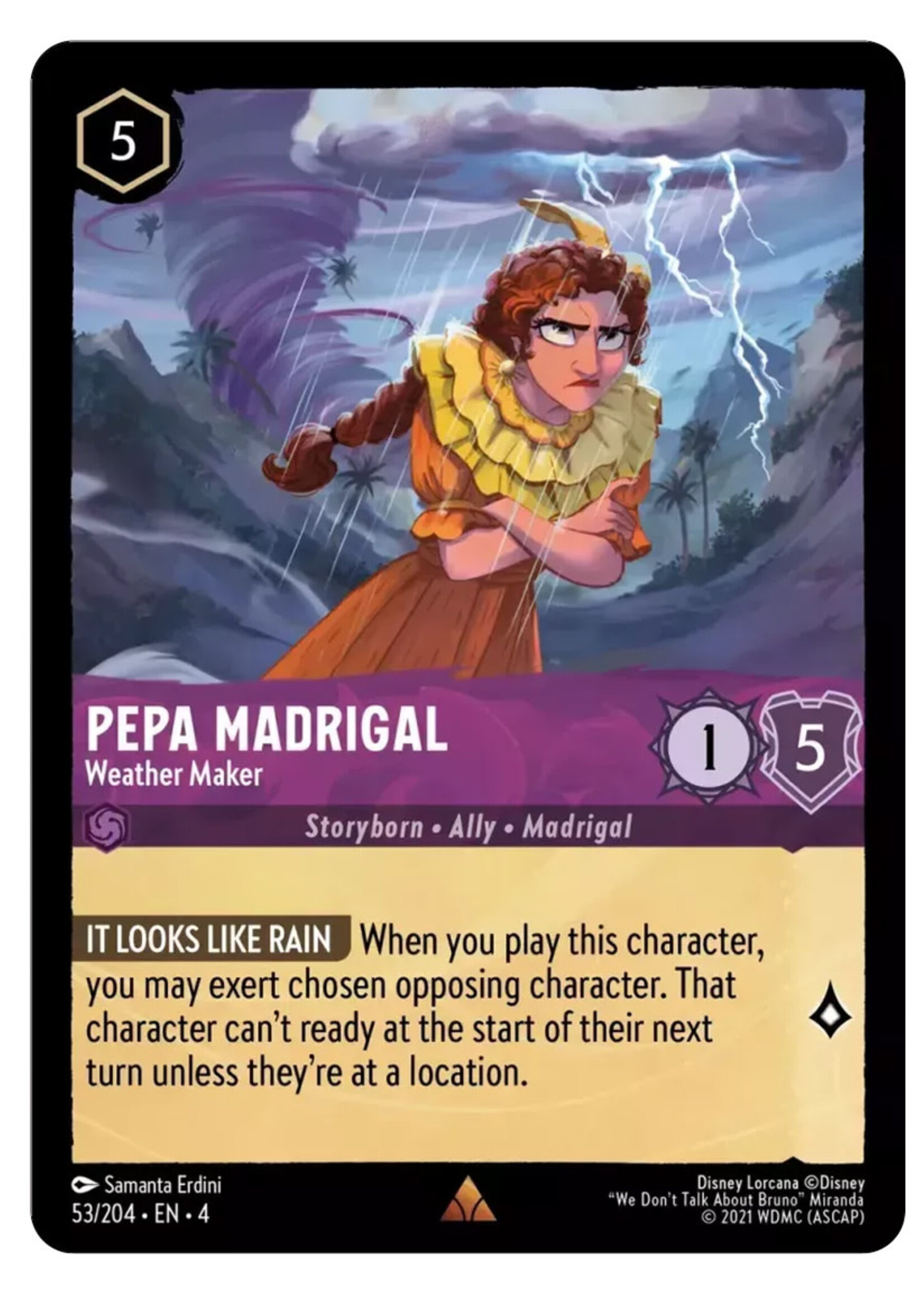 Pepa Madrigal Weather Maker 53 (4URS)