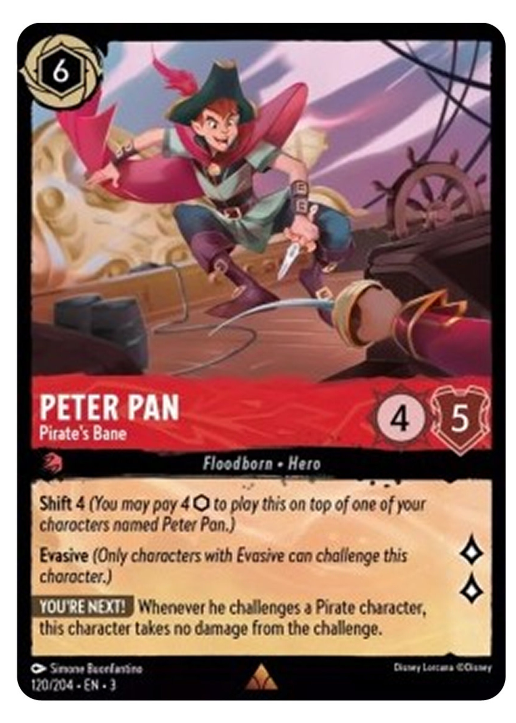 Peter Pan Pirate's Bane 120 (3INK)
