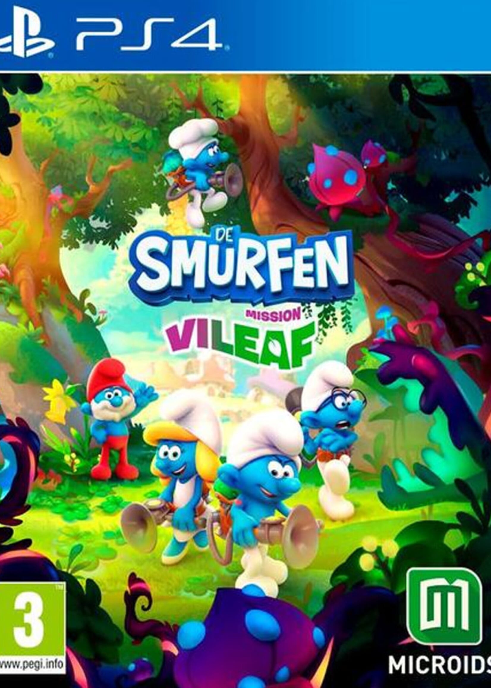 De Smurfen Mission Vileaf PS4