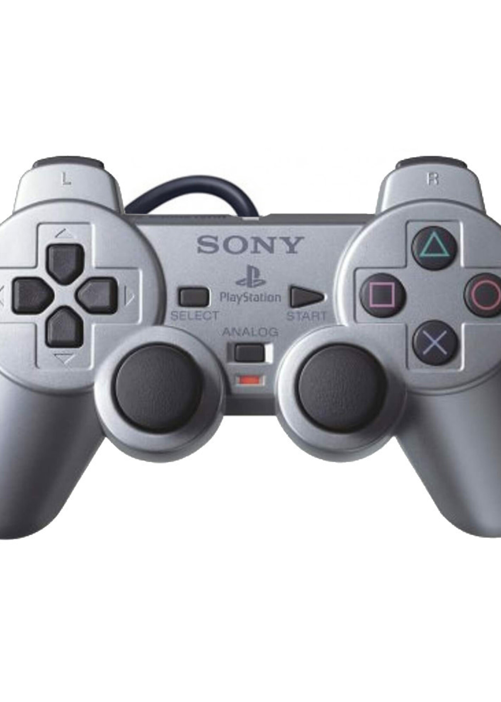 PlayStation 2 Controller Zilver (redelijke staat)