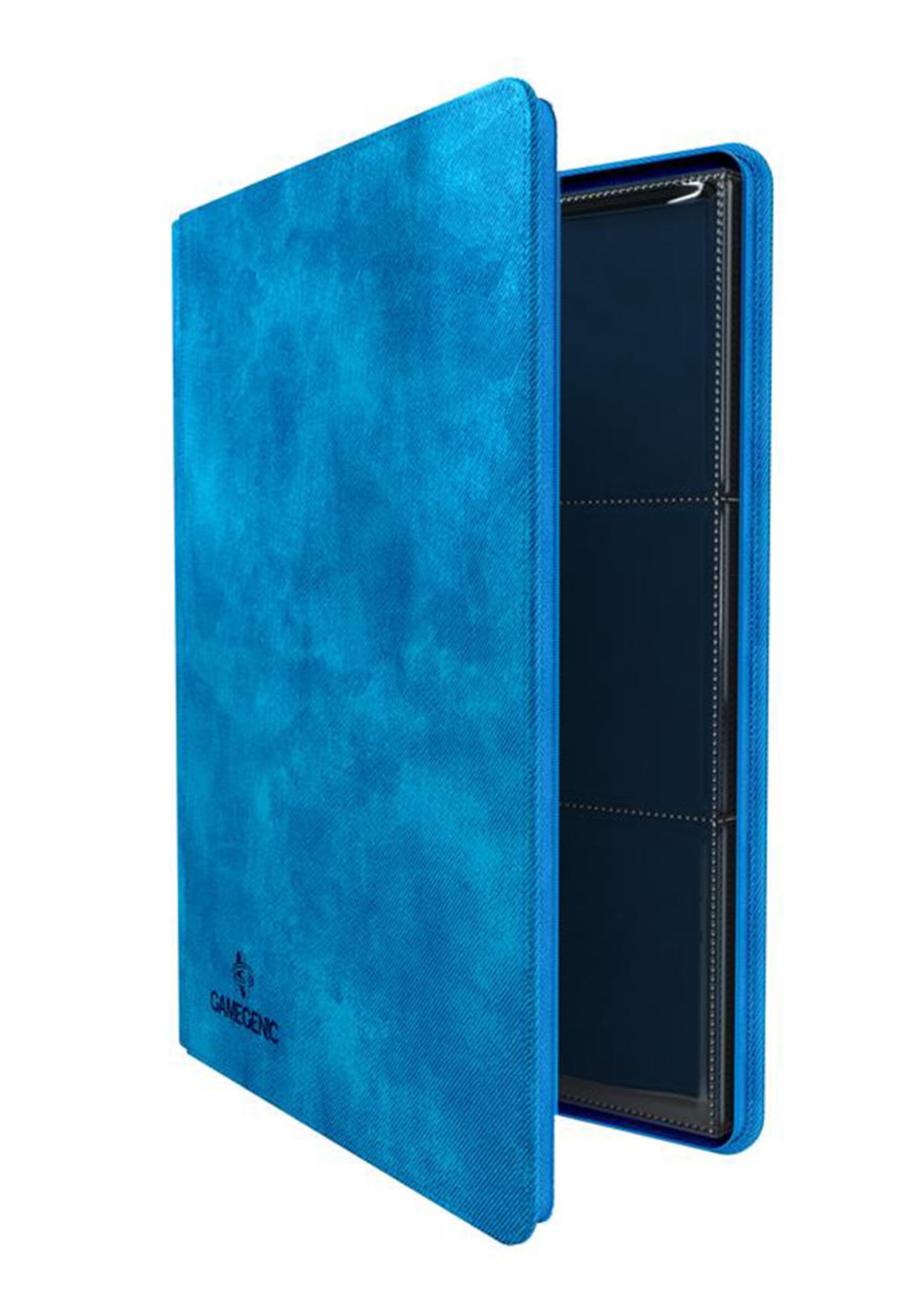GameGenic Zip-Up Binder 18-Pocket Blue