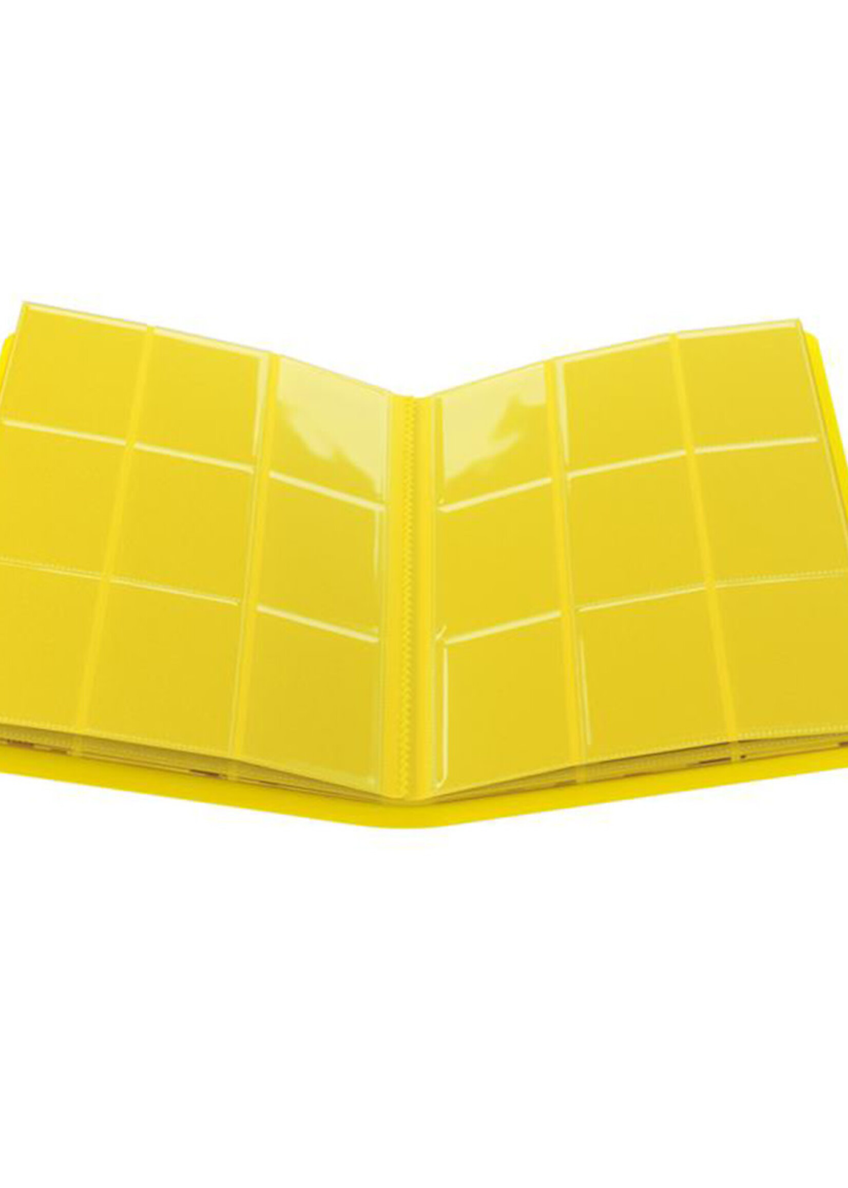 GameGenic 18-Pocket Casual Binder Yellow