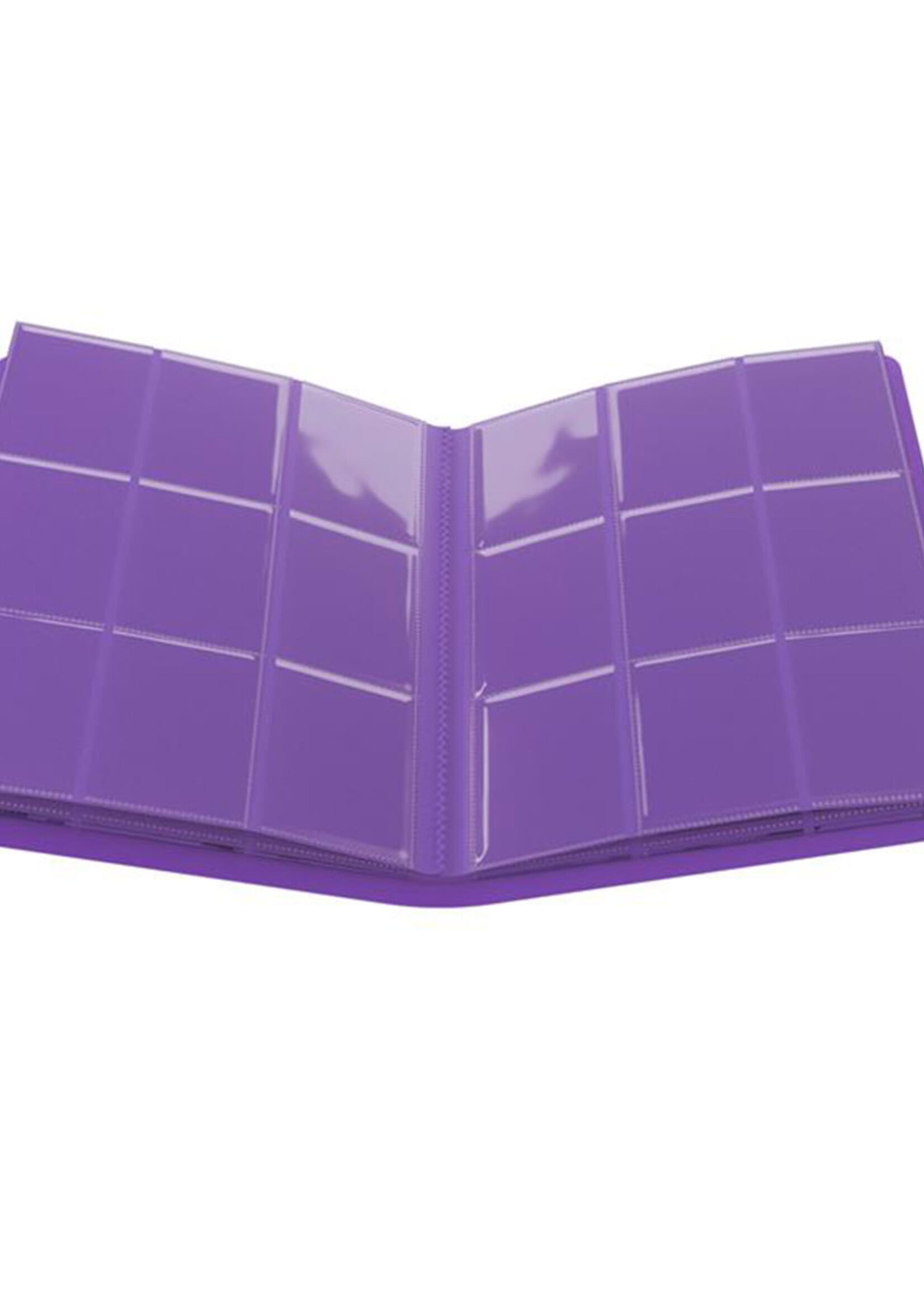 GameGenic 18-Pocket Casual Binder Purple
