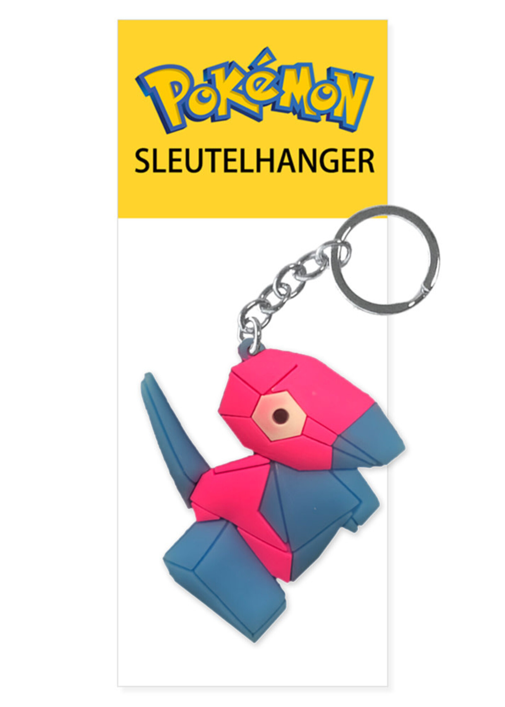 Porygon Pokemon Sleutelhanger