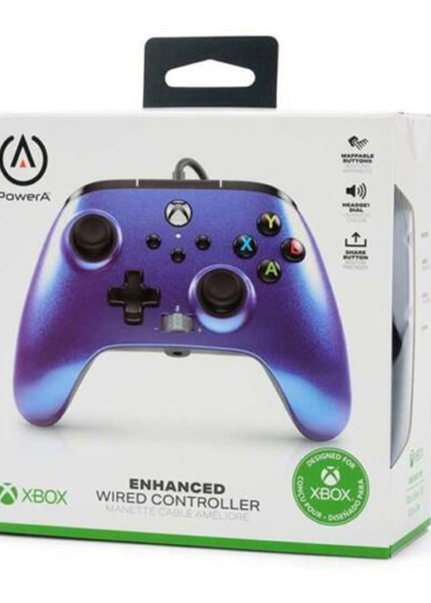 PowerA Enhanced Wired Controller for Xbox Nebula