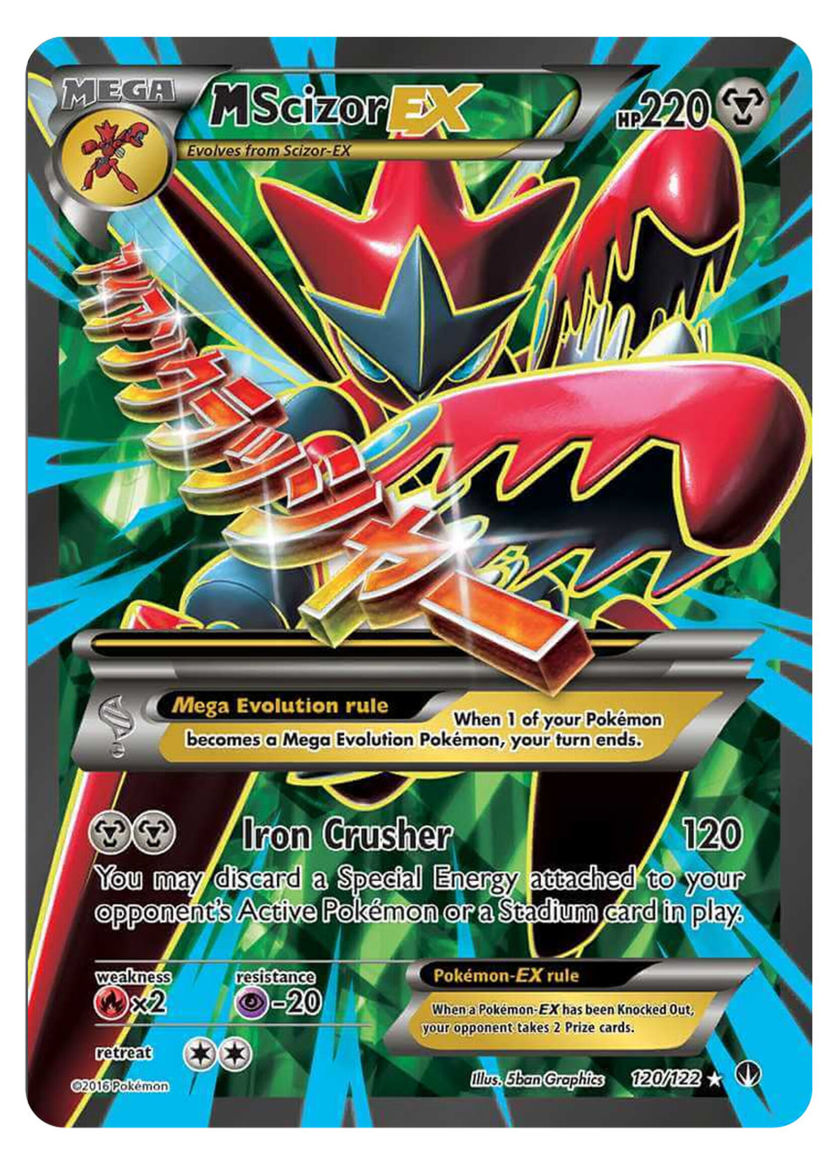 MScizor EX 120 (BKP): near mint