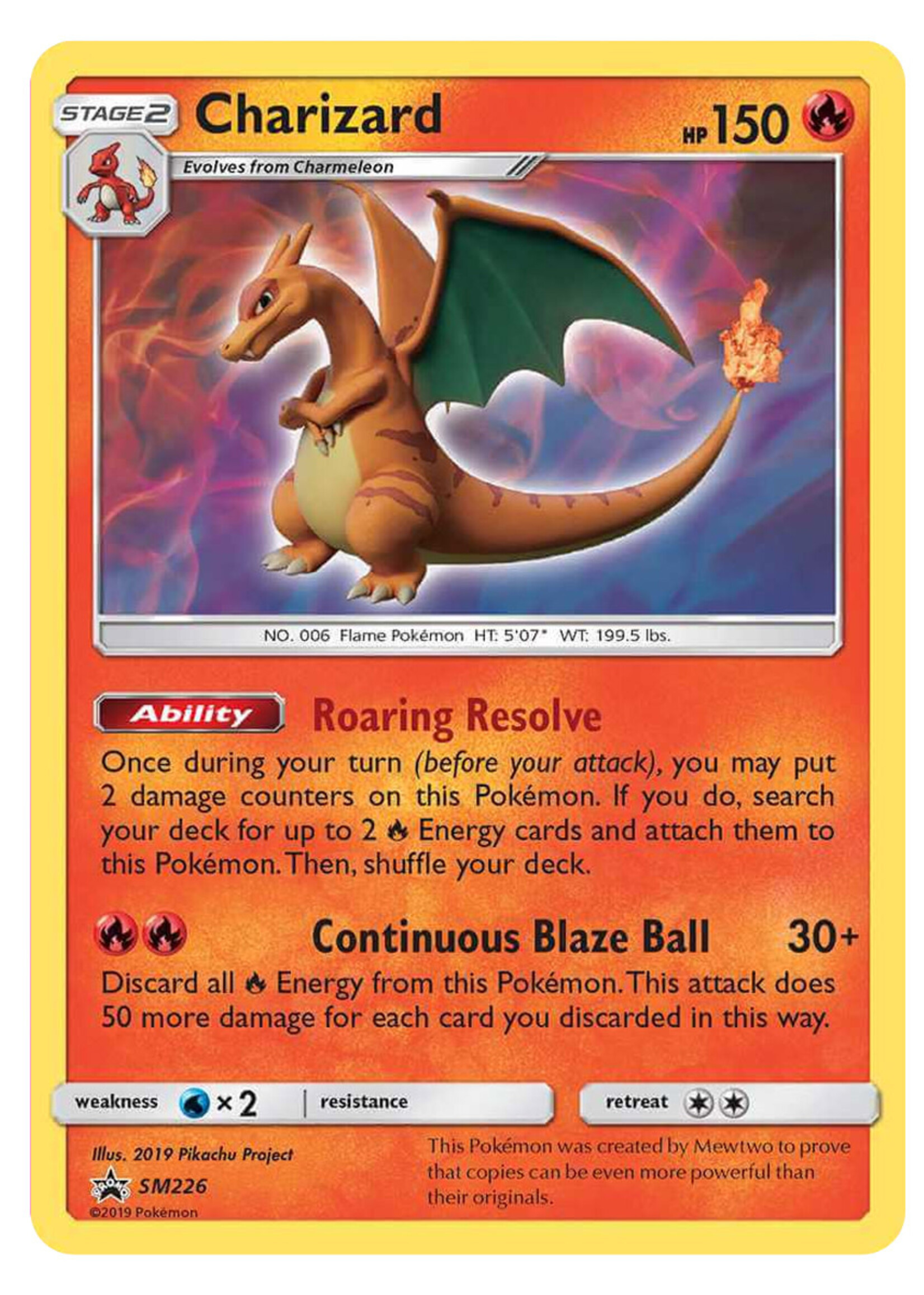 Charizard 226 (SM): excellent