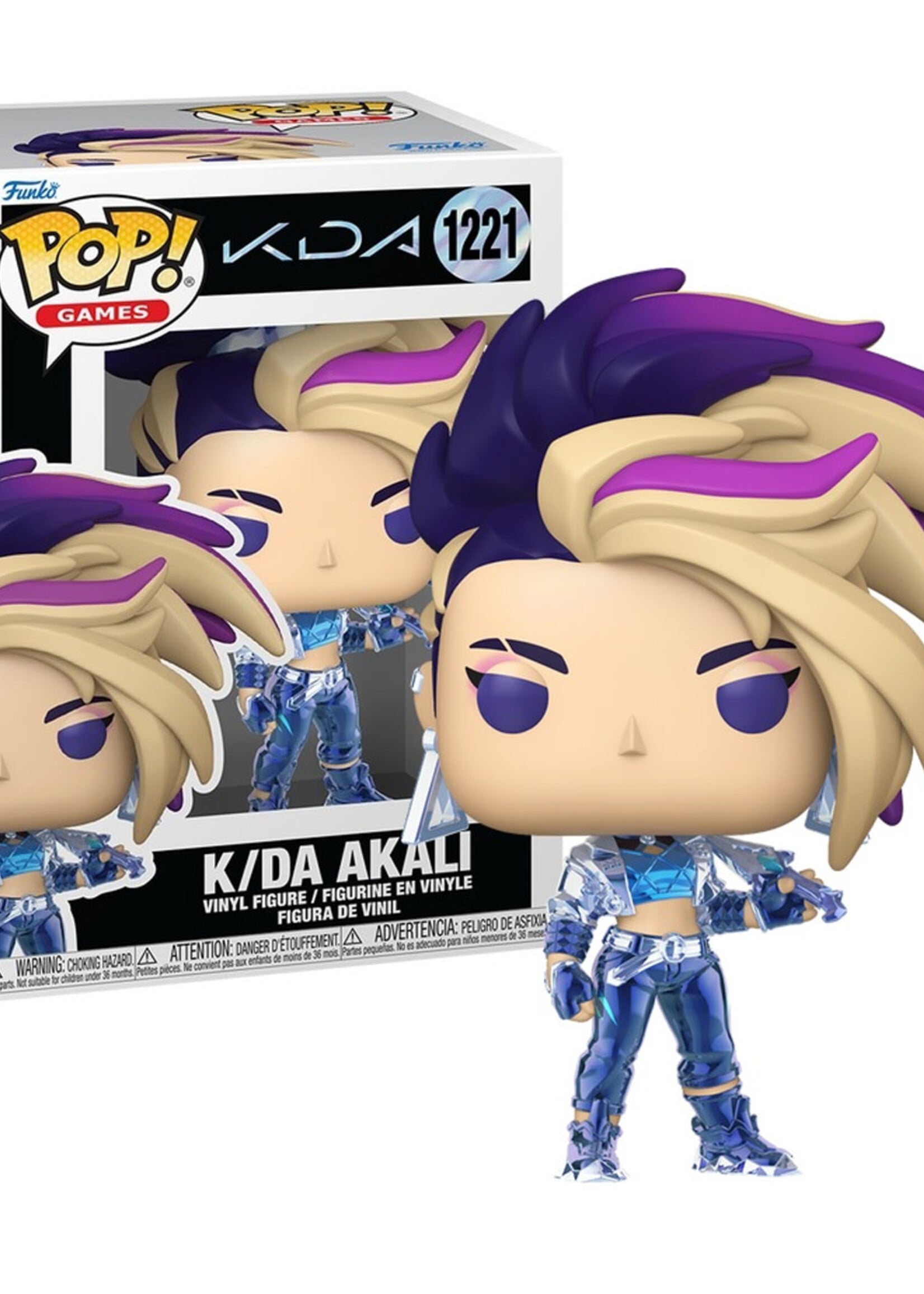 League Of Legends Funko Pop N° 1221 K/DA Akali