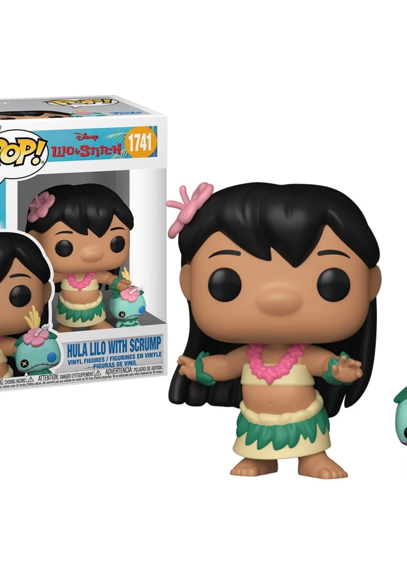 Lilo & Stitch Funko Pop N° 1741 Hula Lilo With Scrump