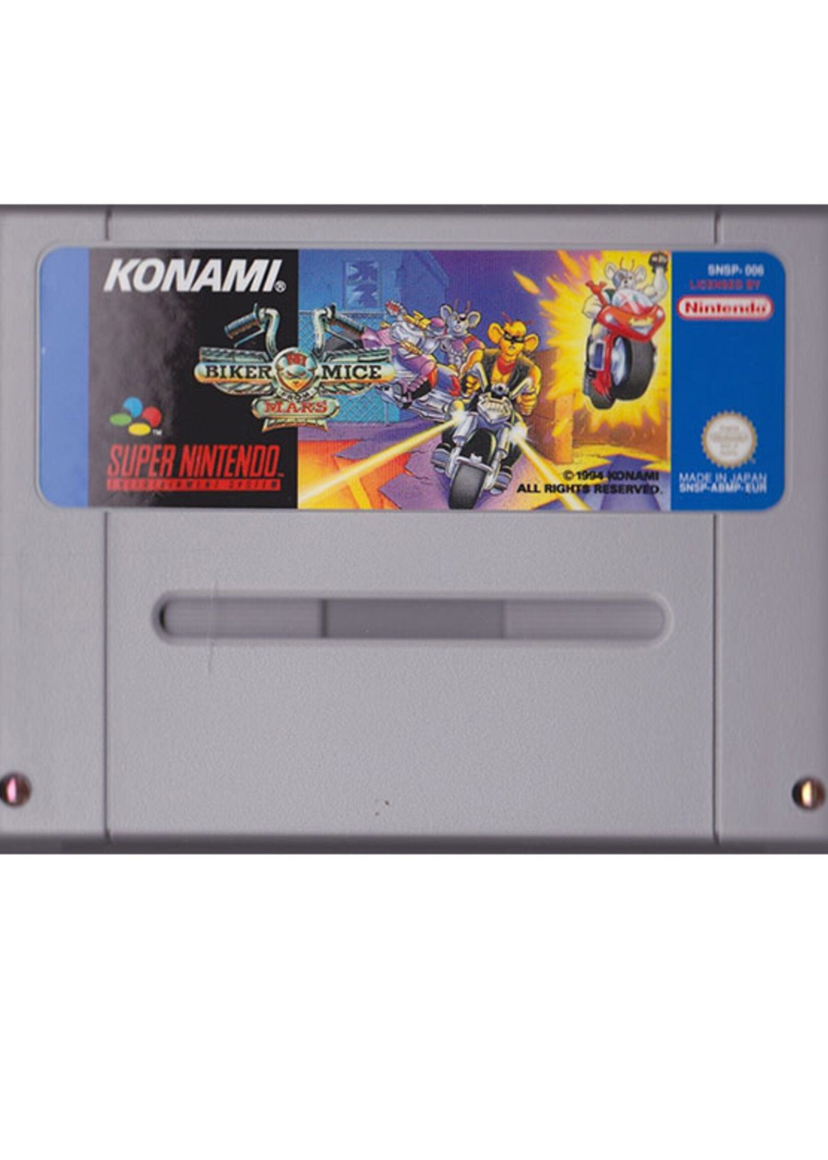 Biker Mice From Mars SNES