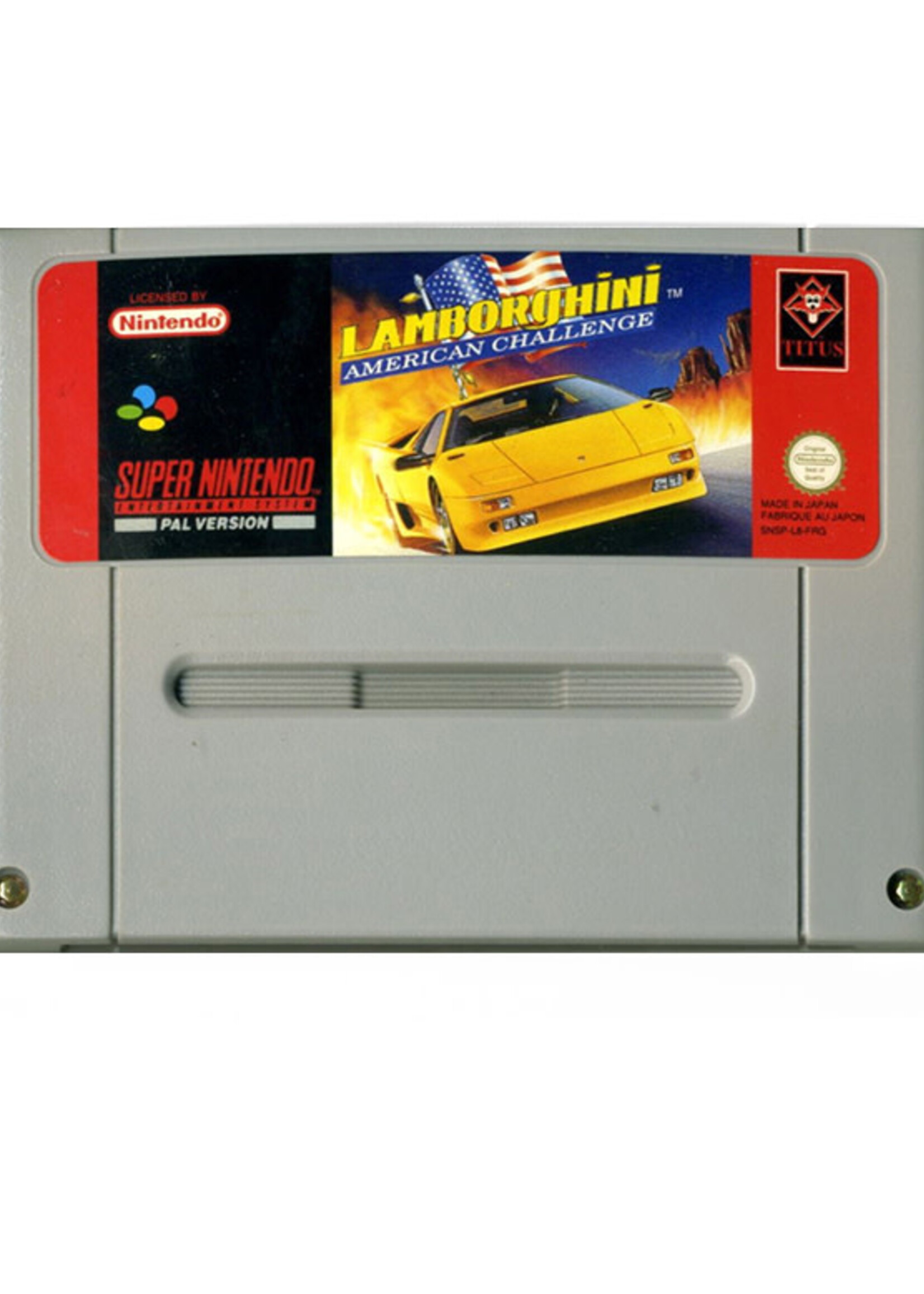 Lamborghini American Challenge SNES