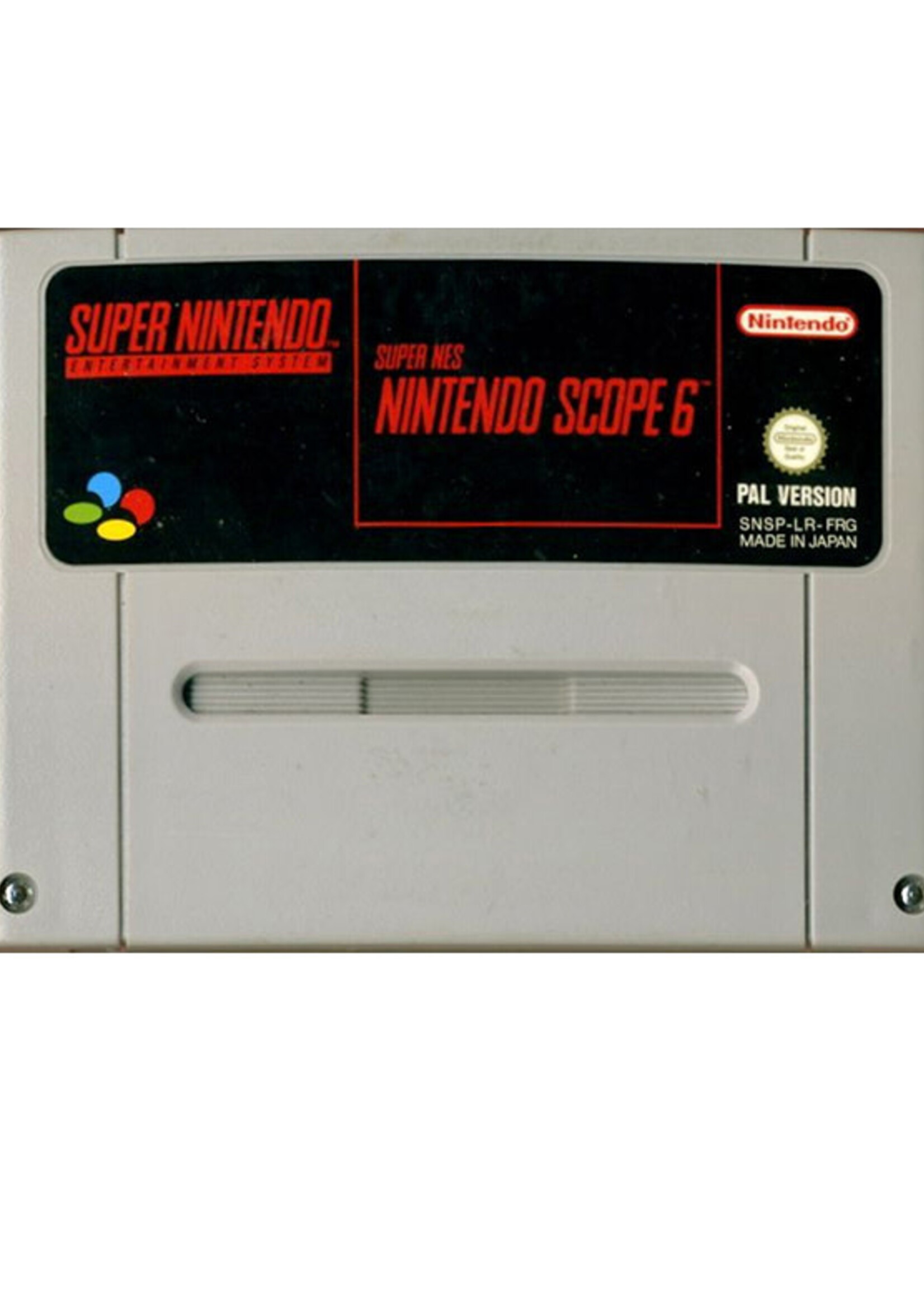 Super Nes Nintendo Scope 6 SNES