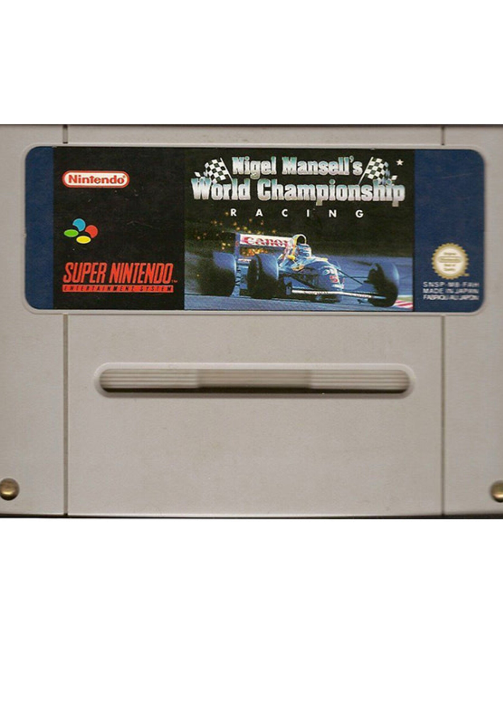 Nigel Mansell's World Championship Racing SNES