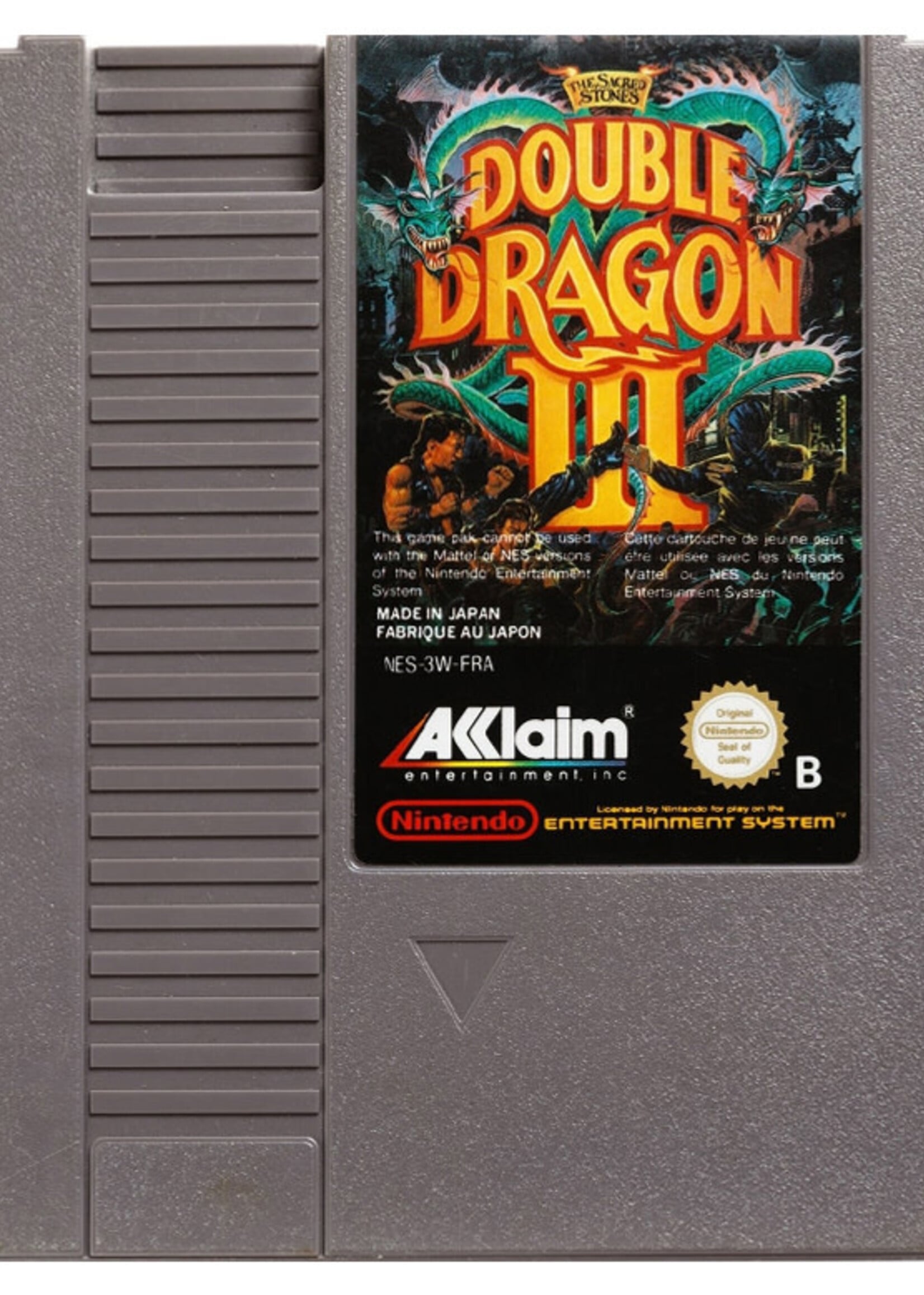 Double Dragon 3 The Sacred Stones NES