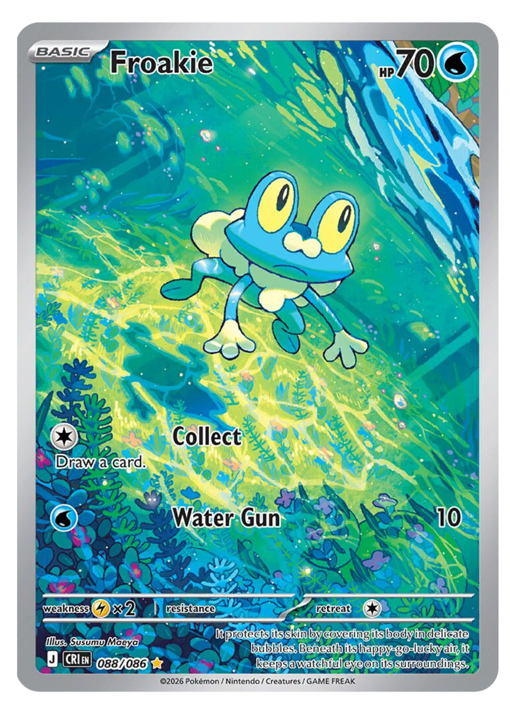 Froakie 88 (CRI): near mint