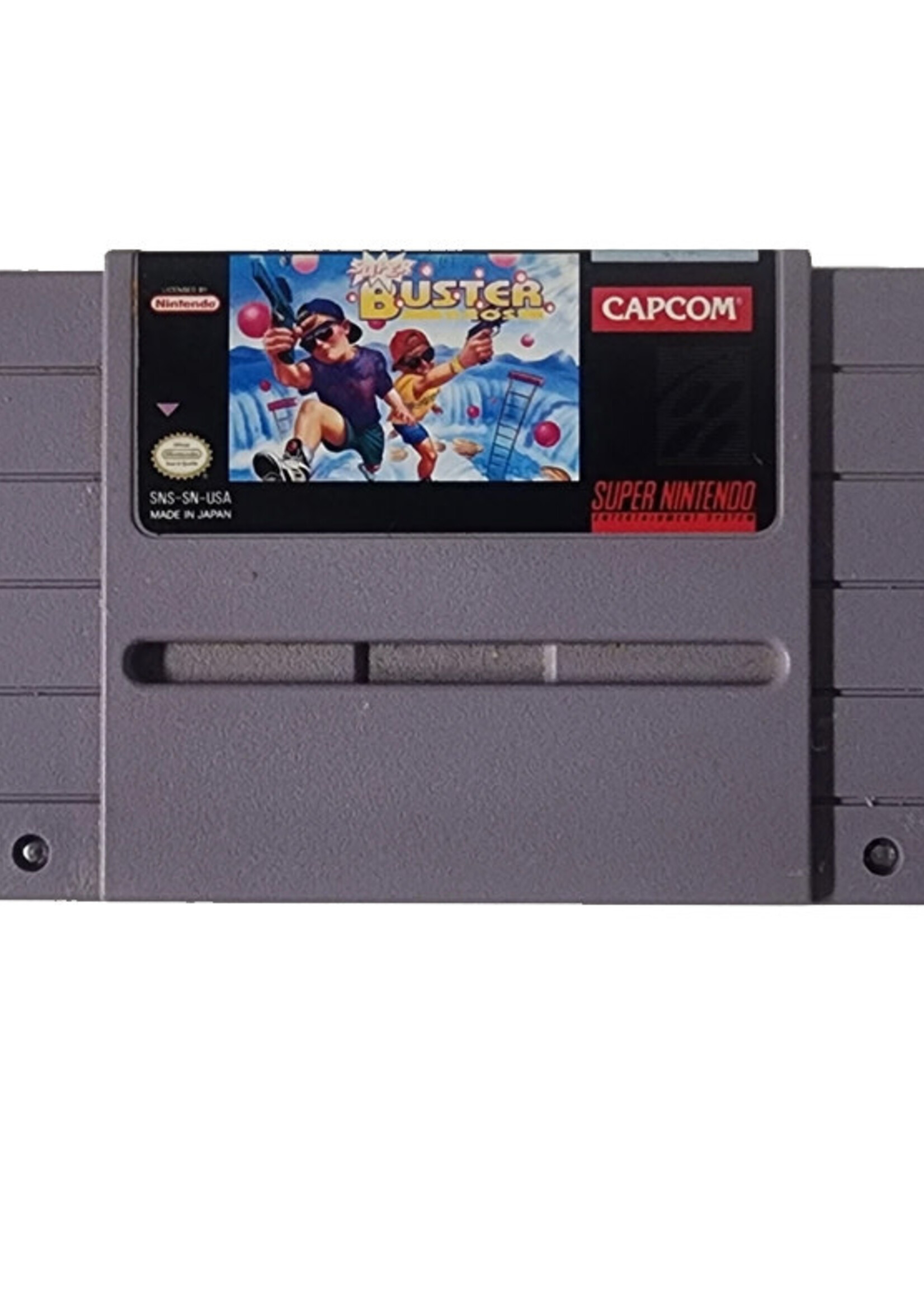 Super Buster Bros. (USA) SNES