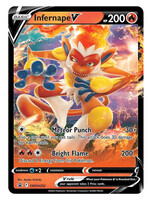 Infernape V 252 (SWSH): excellent