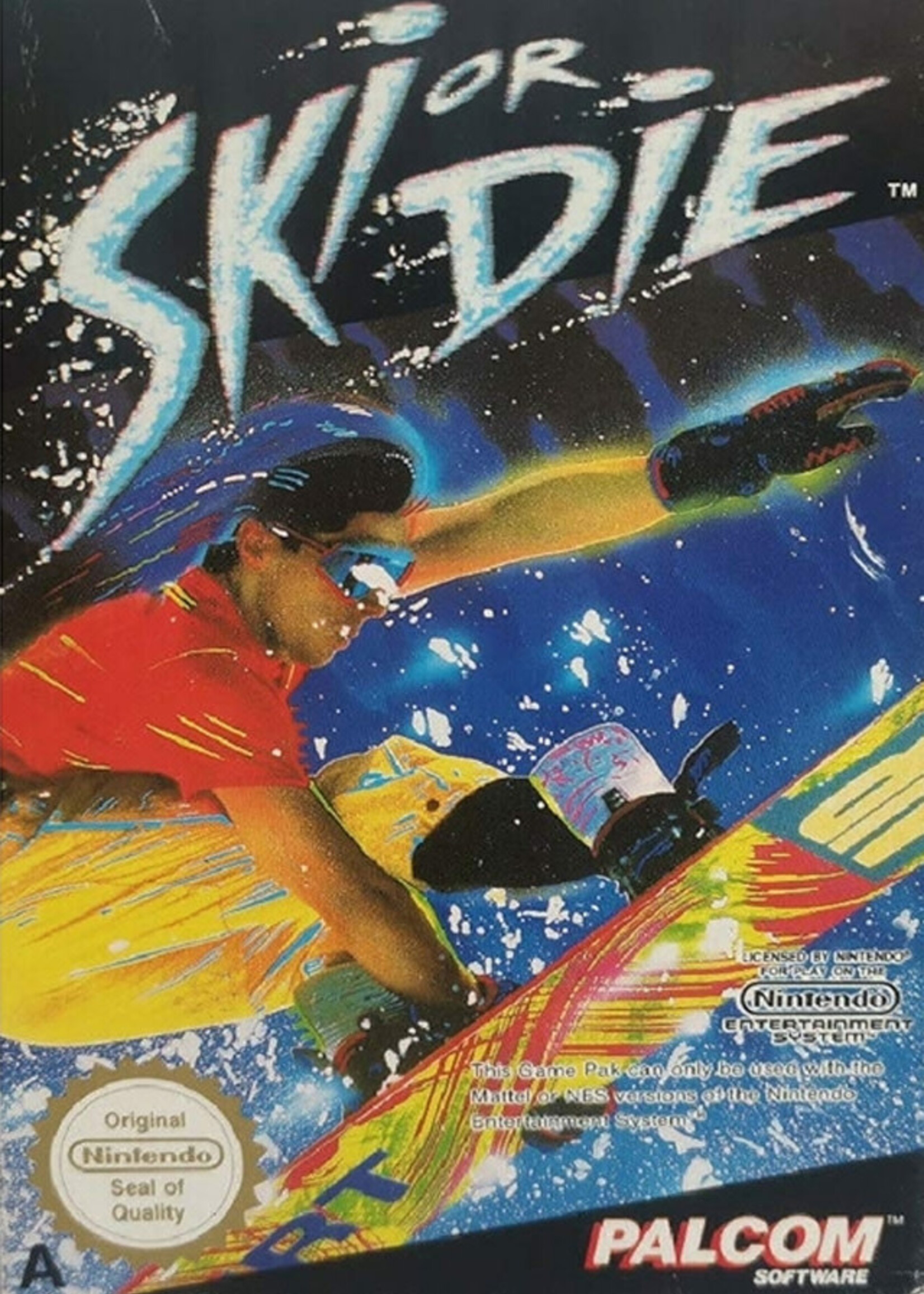 Ski or Die NES