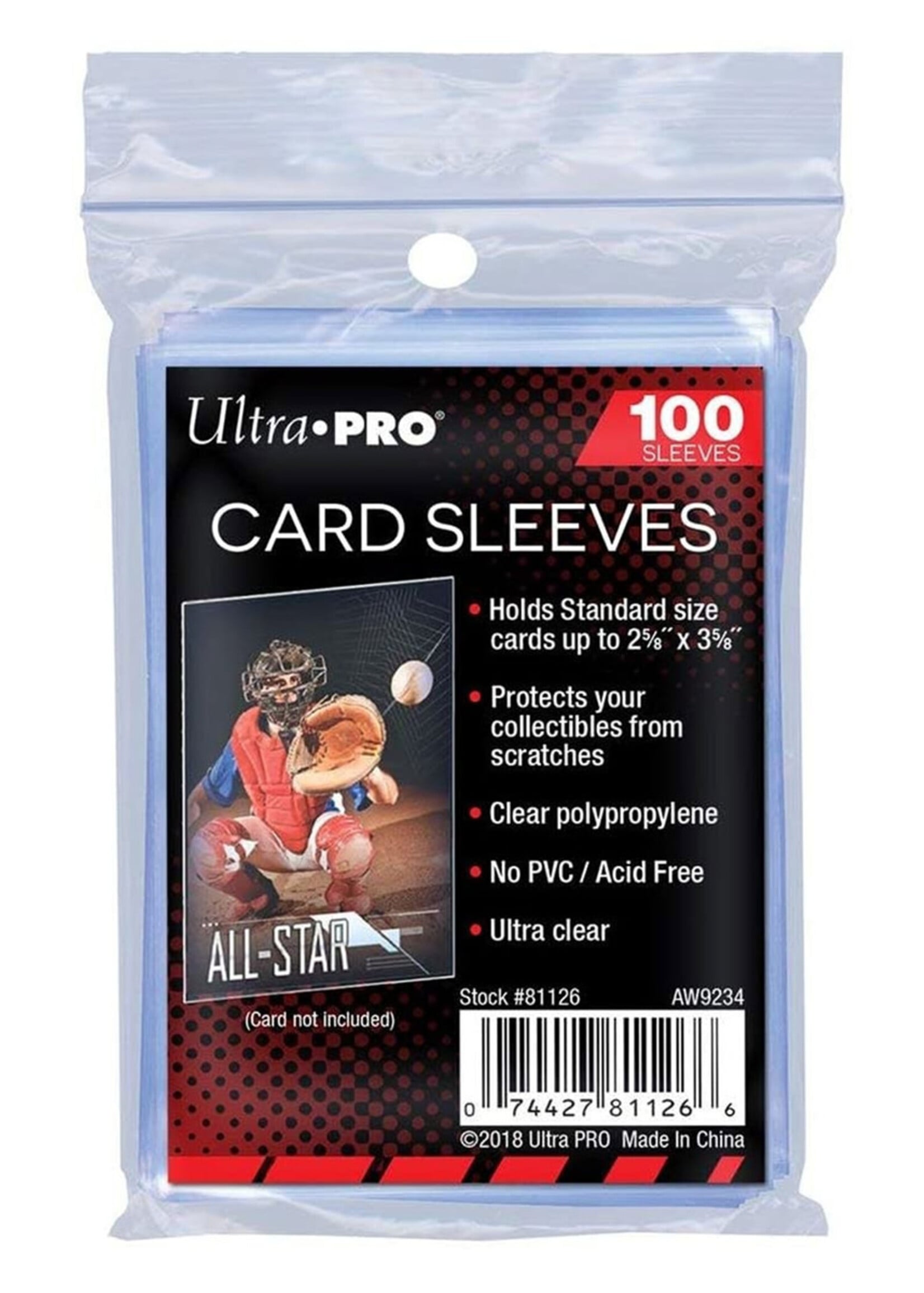 Sleeves Blanco Clear Store Safe