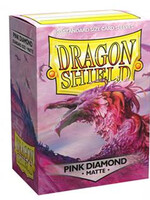 Sleeves Dragon Shield Matte Pink Diamond (100CT)