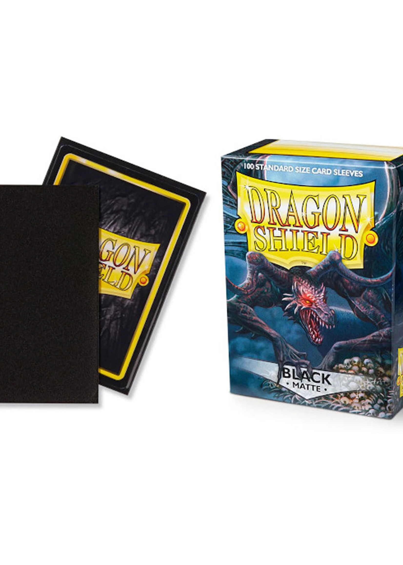 Sleeves Dragon Shield Matte Black (100ct)