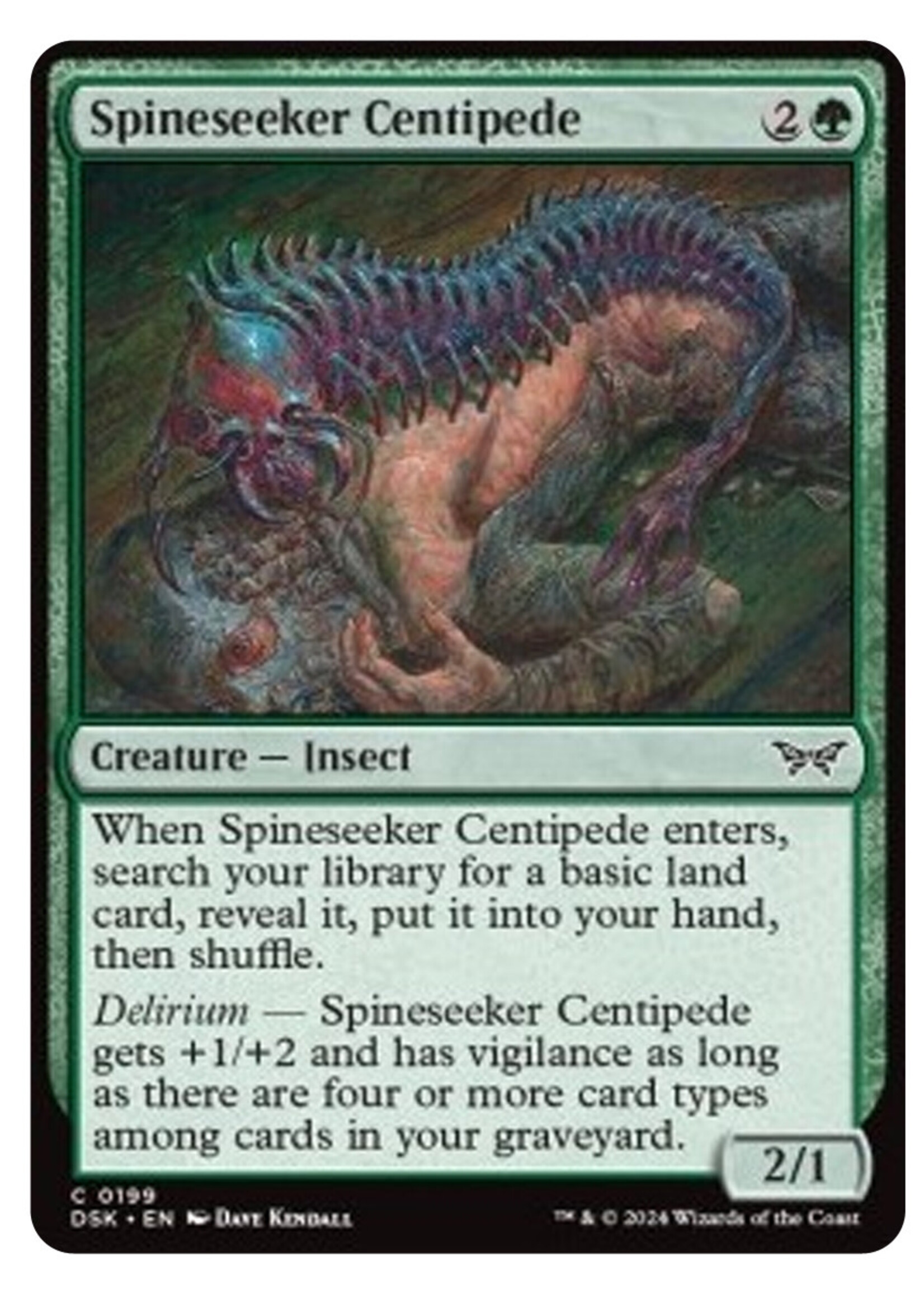 Spineseeker Centipede 199 (DSK) Foil