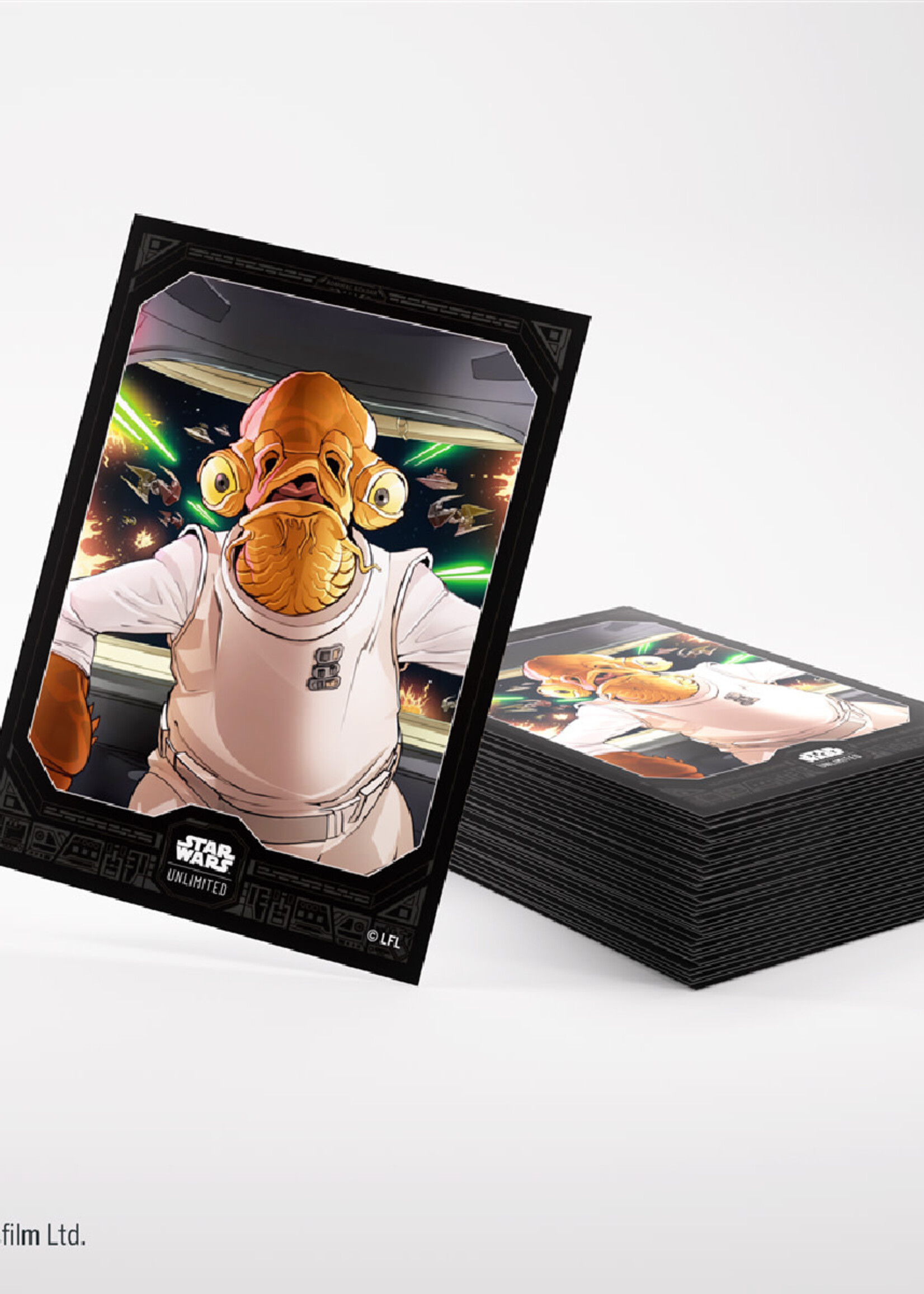 Star Wars Unlimited Art Sleeves Admiral Ackbar