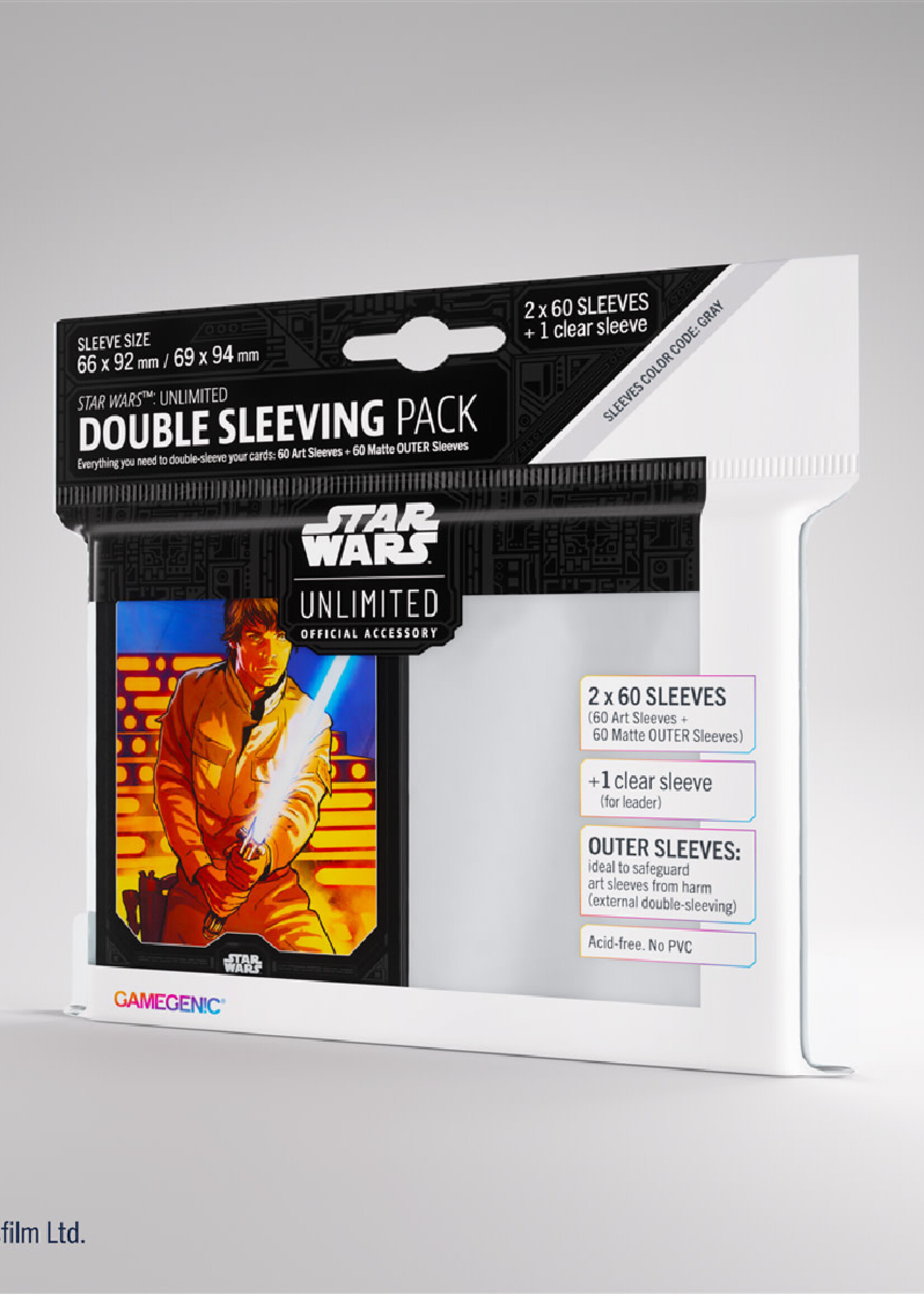 Star Wars Unlimited Double Sleeving Pack Luke Skywalke