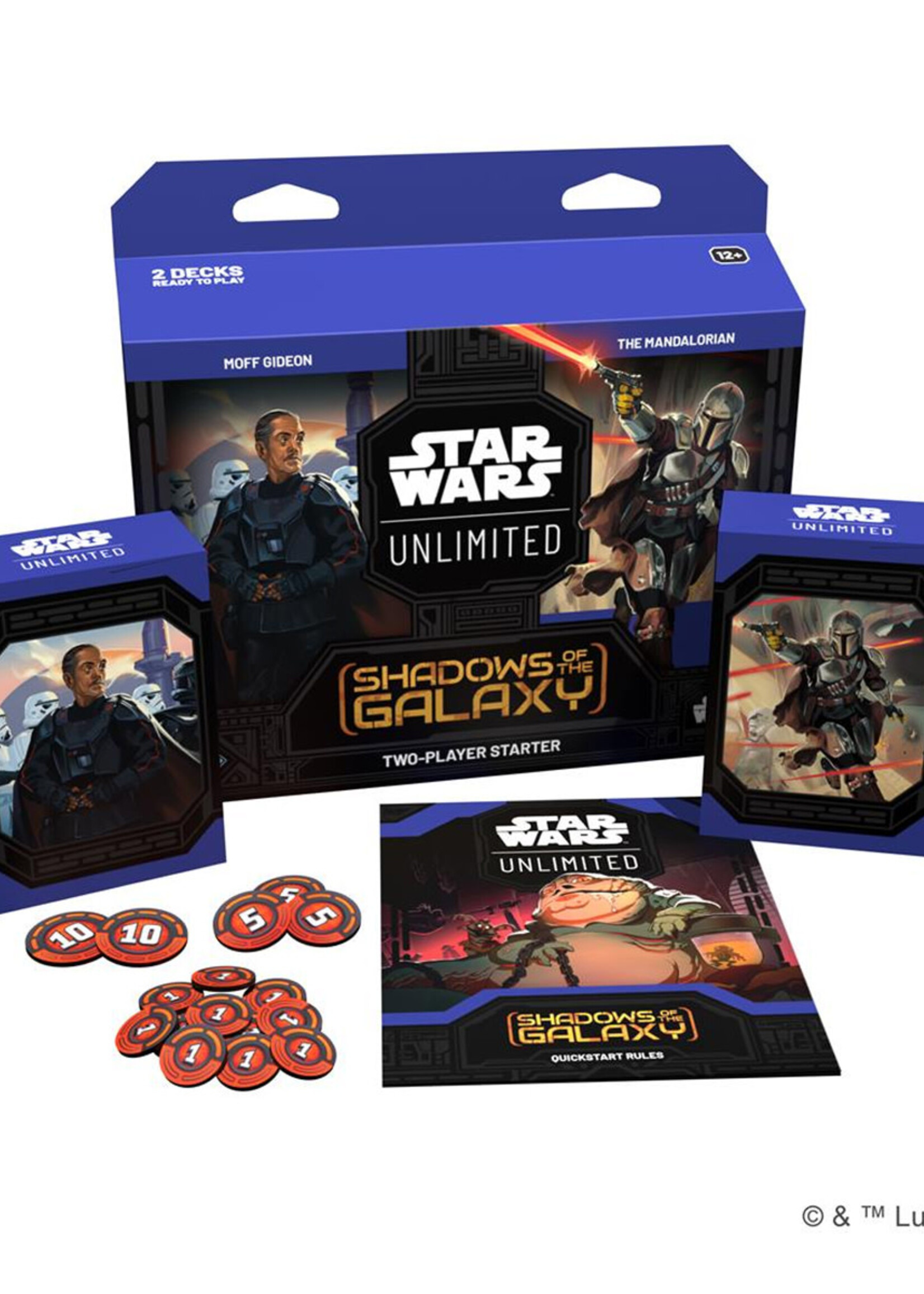 Star Wars Unlimited Shadows Of The Galaxy 2-Player Starter
