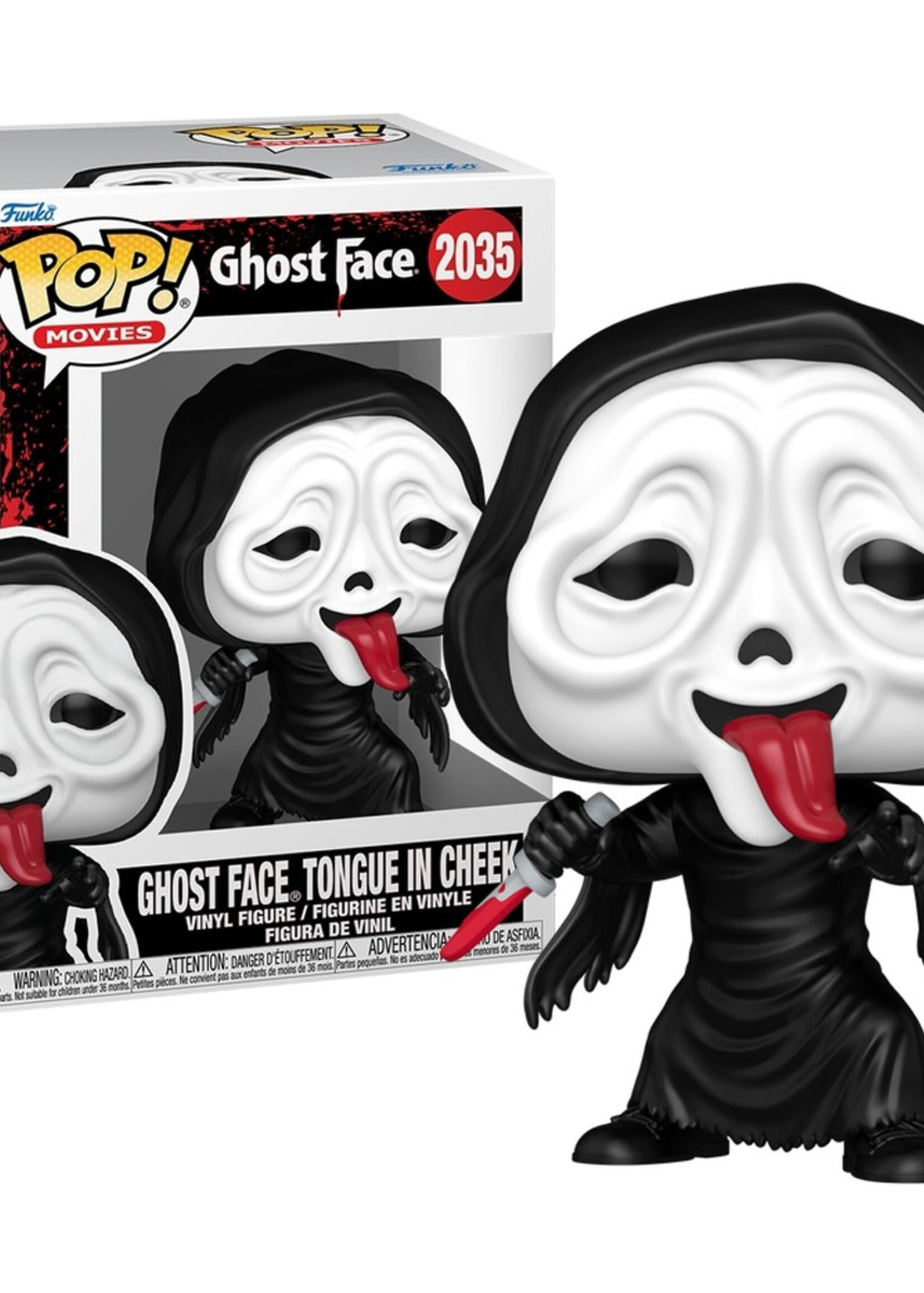 Ghost Face Funko Pop N° 2035 Ghost Face With Tongue