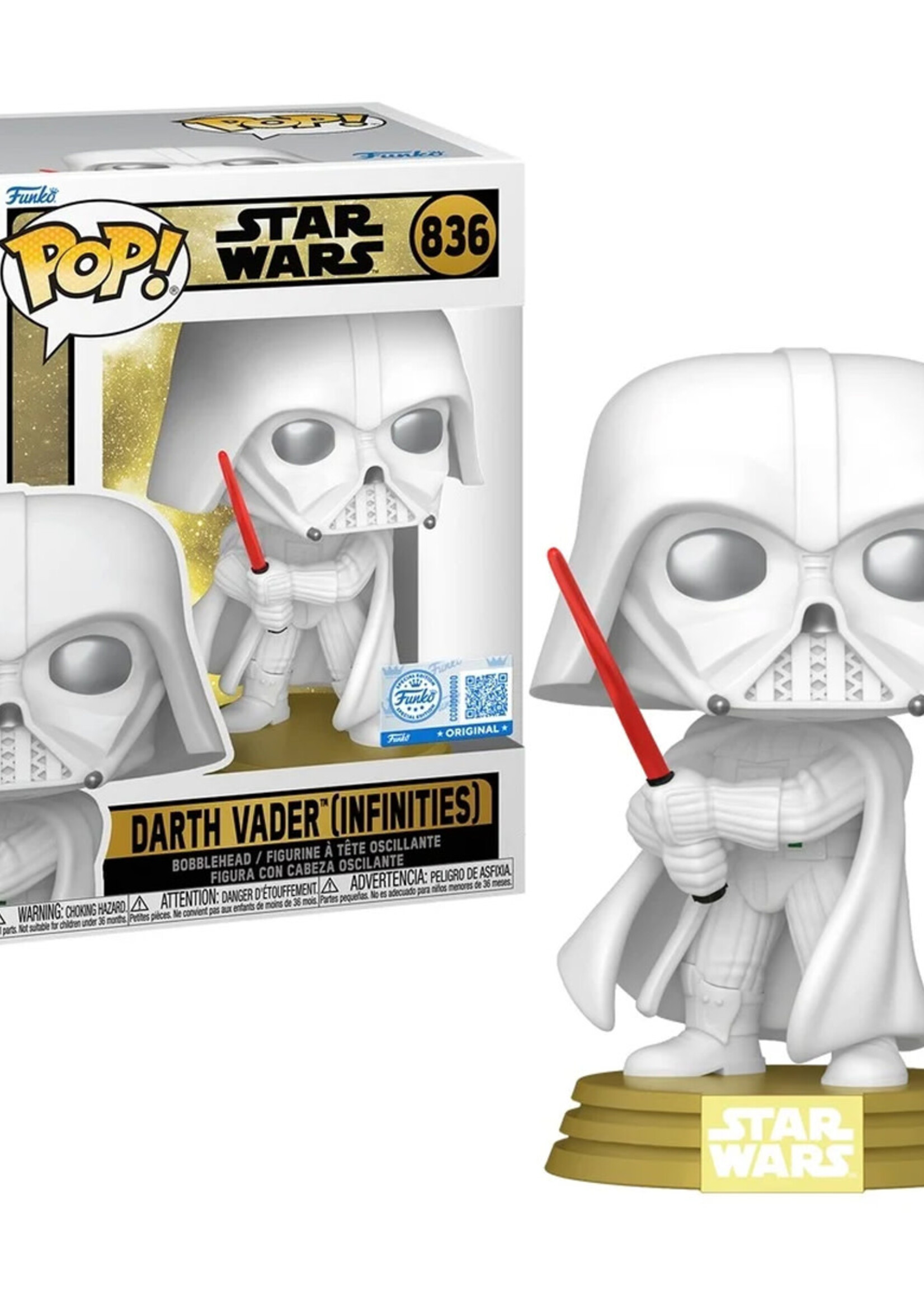 Star Wars Legends Funko Pop N° 836 Darth Vader Infinities