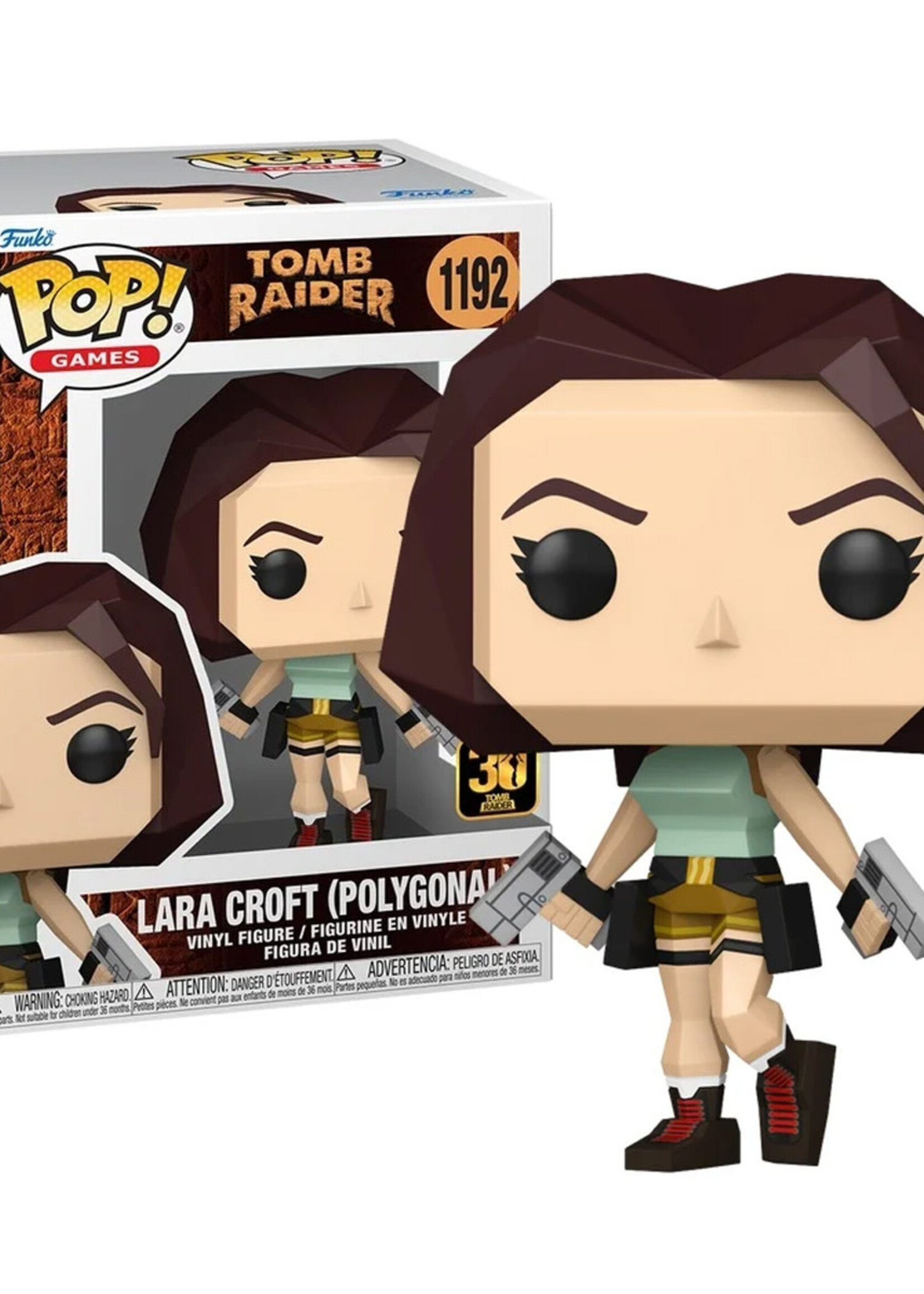 Tomb Raider Funko Pop N° 1192 Lara Croft Polygon