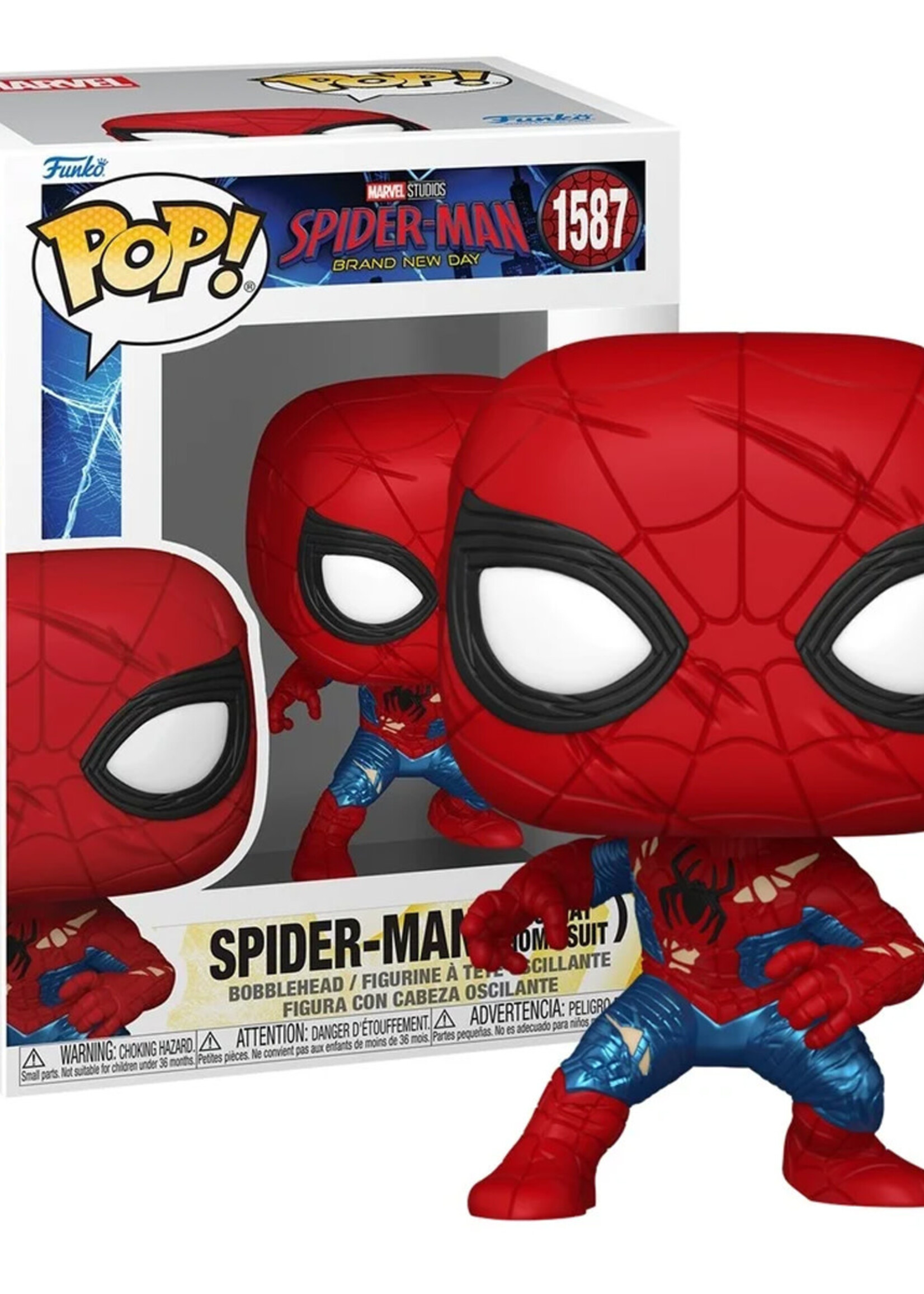 Spider-Man Brand New Day Funko Pop N° 1587 Spider-Man No Way Home