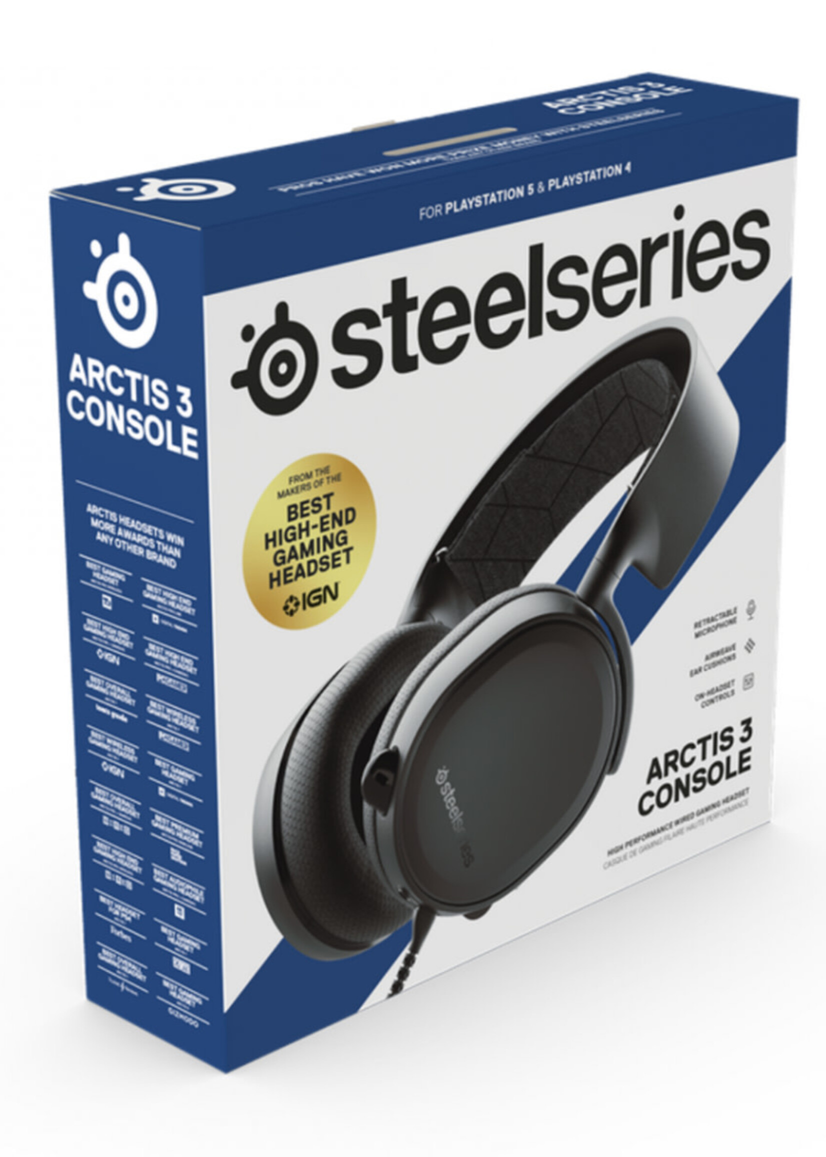SteelSeries Arctis 3 Gaming Headset Black