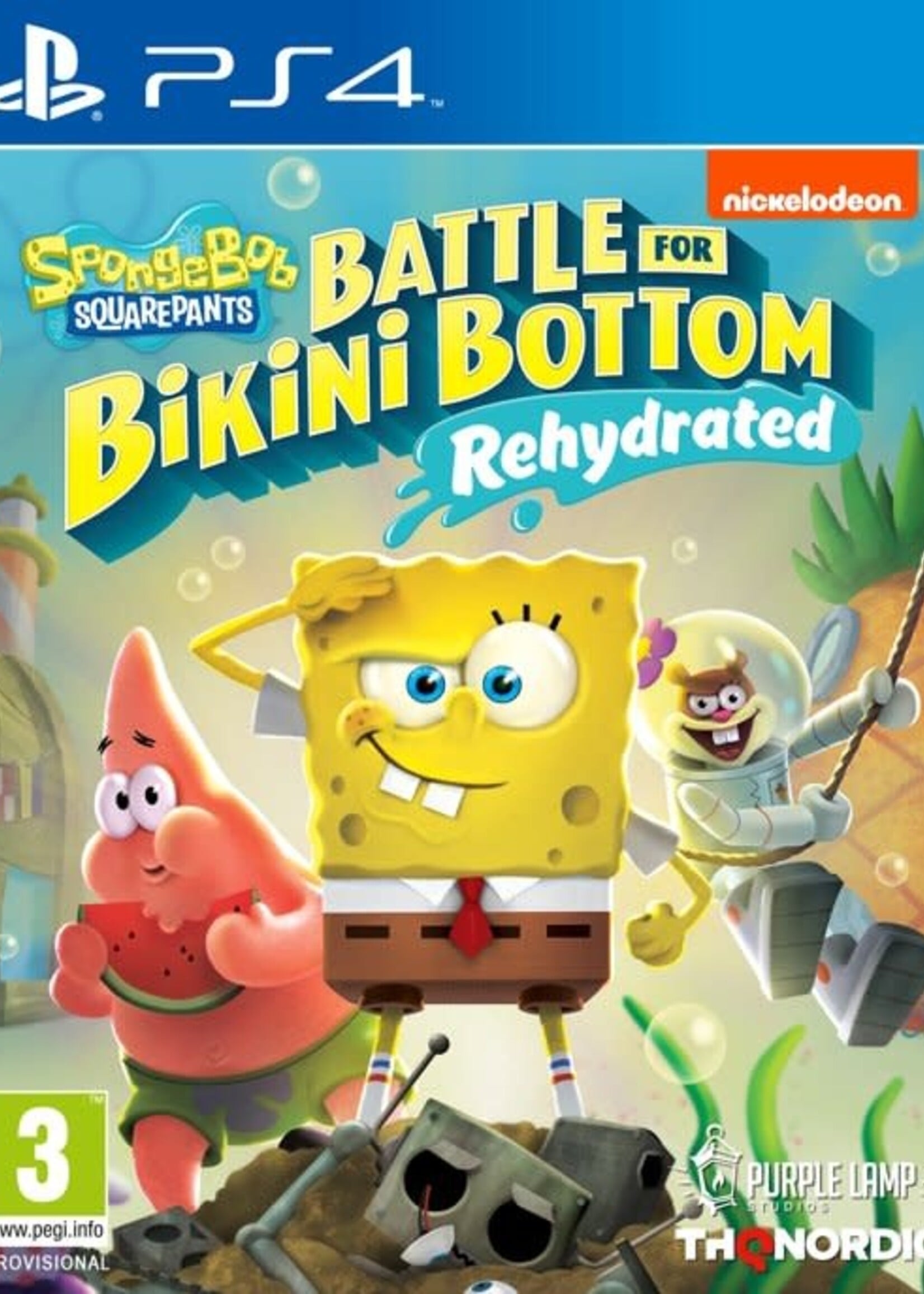 Spongebob Squarepants Battle For Bikini Bottom Rehydrated PS4