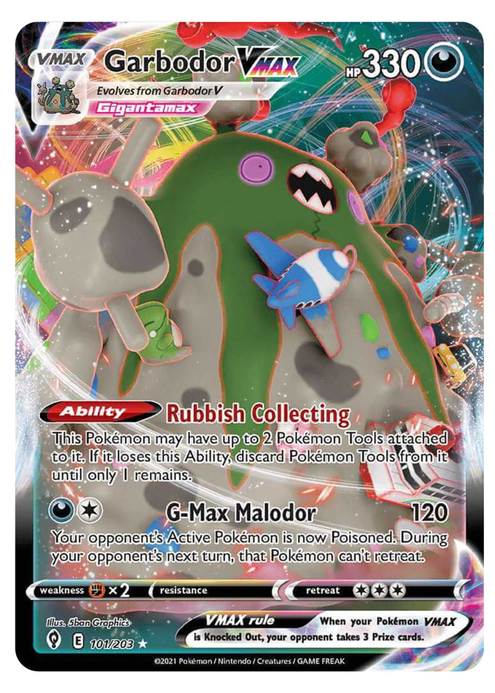 Garbodor Vmax 101 (EVS): good