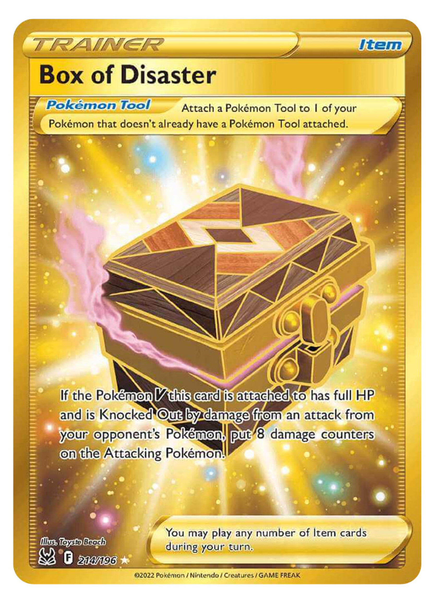 Box of Disaster 214 (LOR): near mint