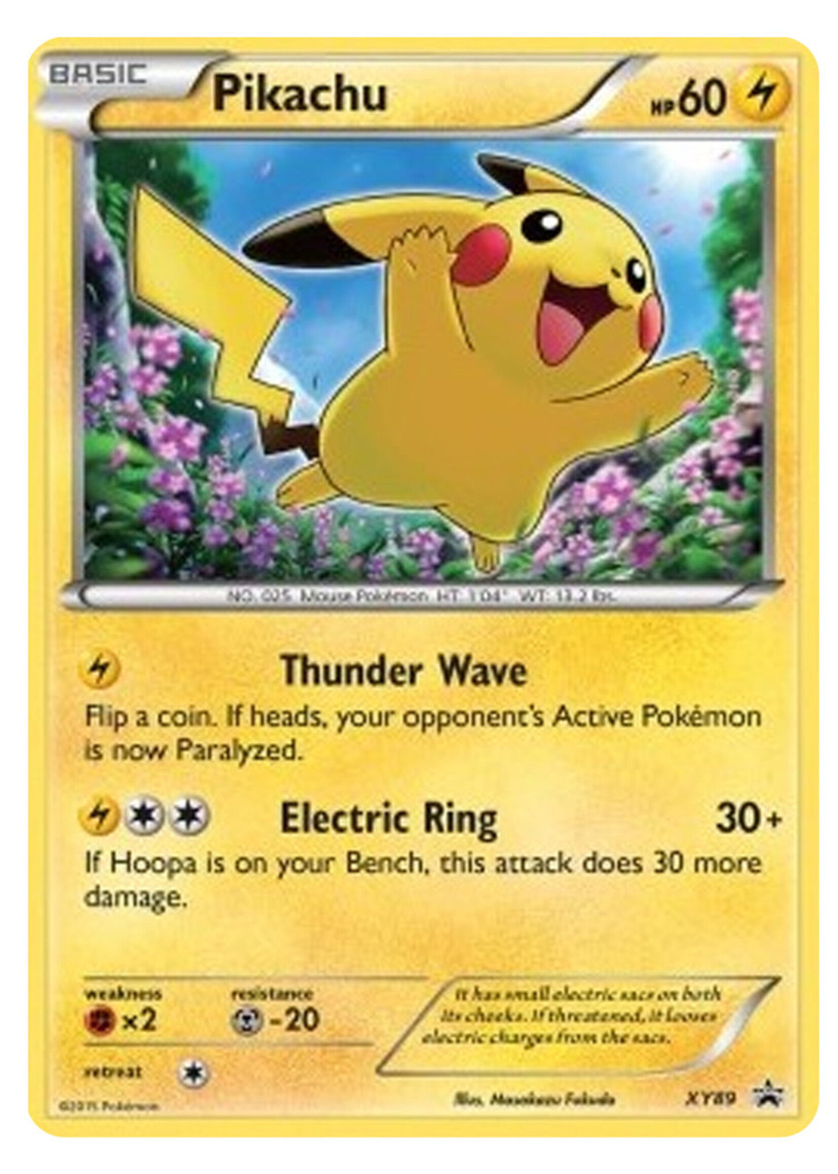 Pikachu 89 (XYPR): excellent+