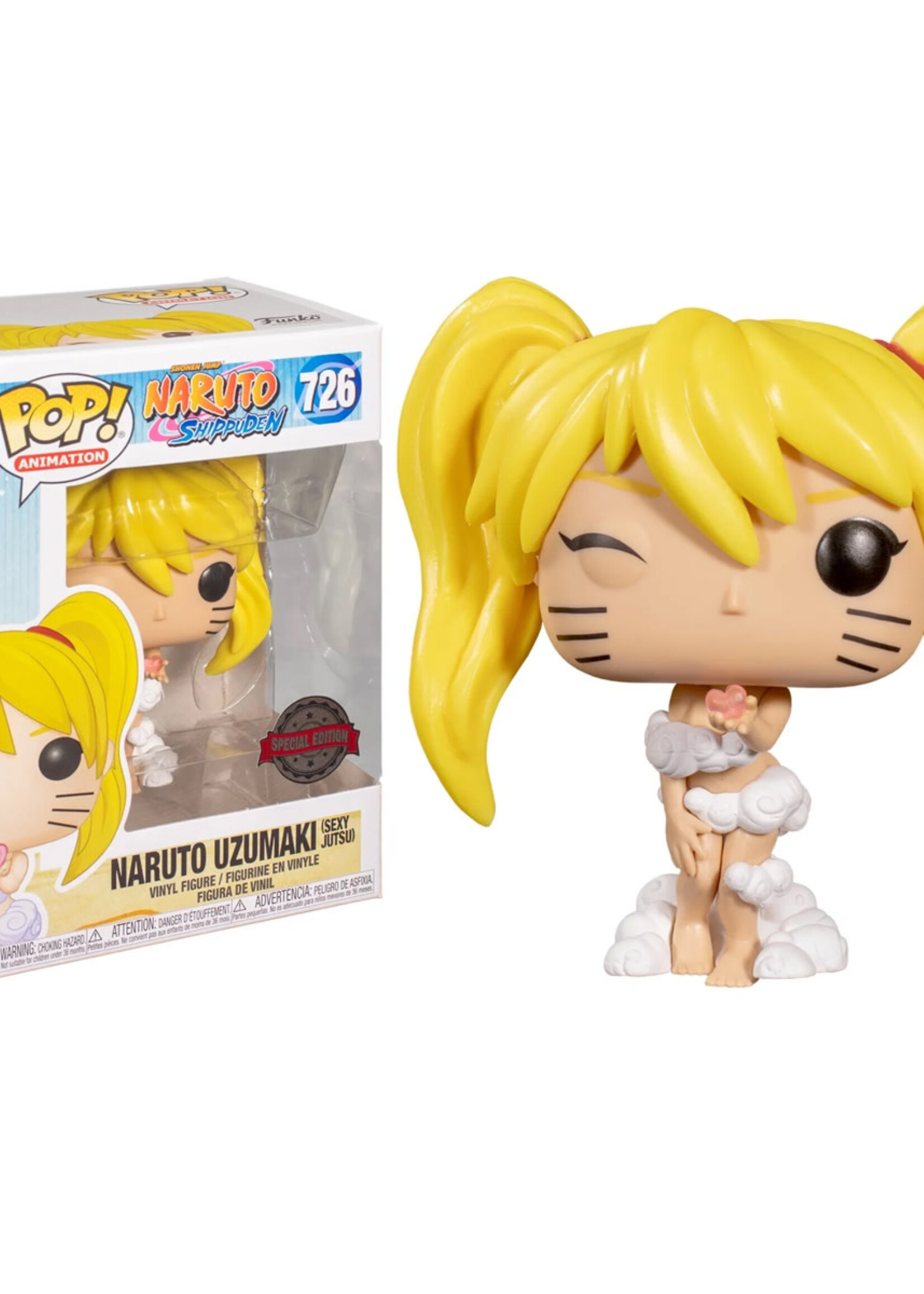 Naruto Funko Pop N° 726 Naruto Uzumaki Sexy Jutsu