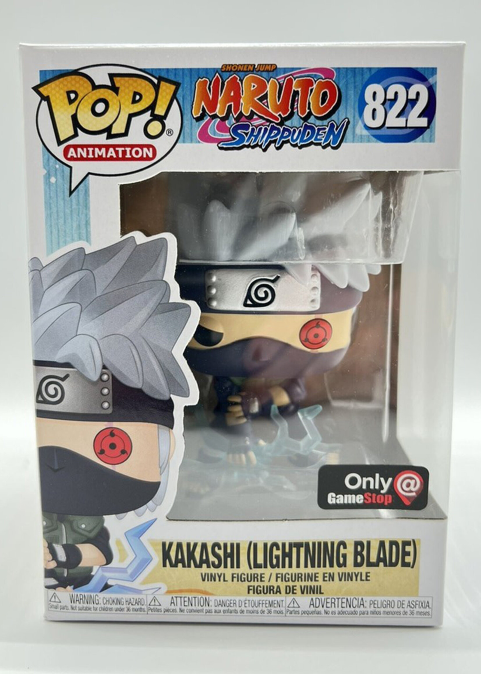 Naruto Funko Pop N° 822 Kakashi Lightning Blade