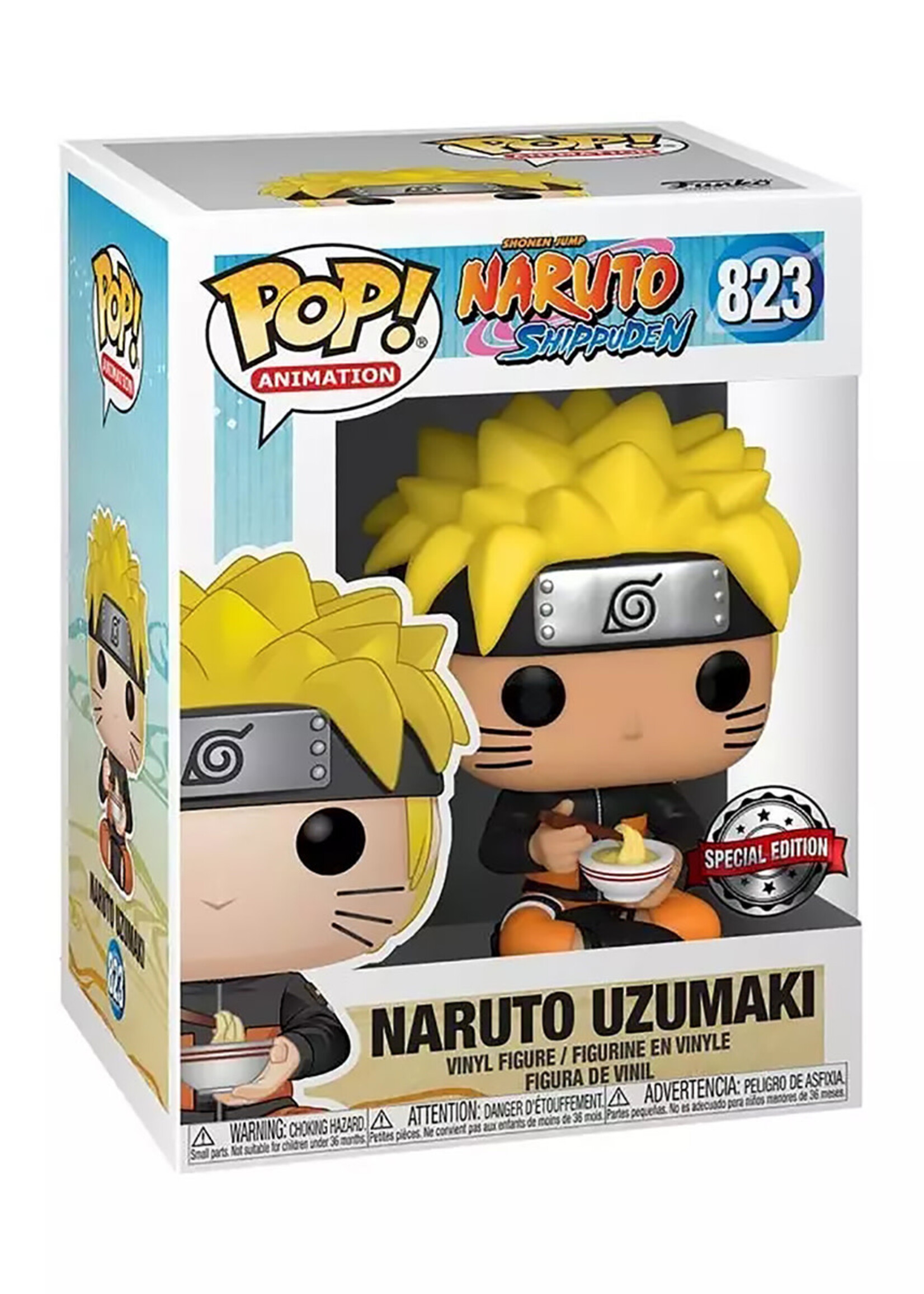 Naruto Funko Pop N° 823 Naruto Uzumaki