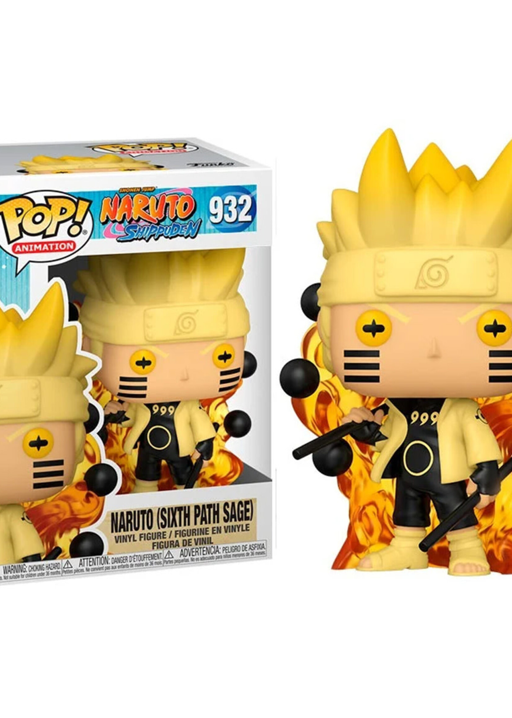 Naruto Funko Pop N° 932 Naruto Uzumaki Six Paths