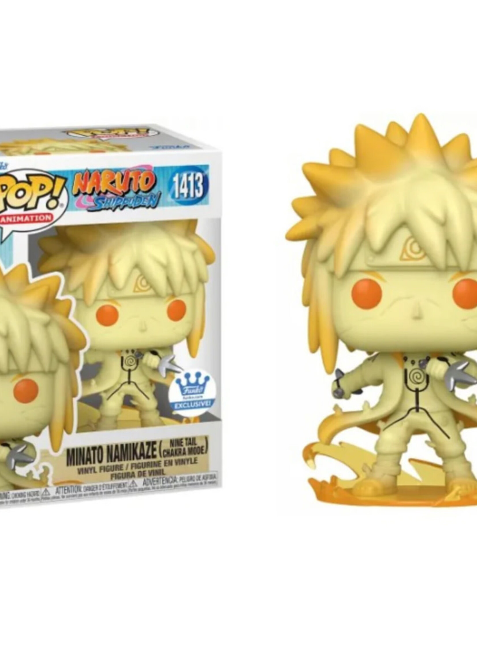Naruto Funko Pop N°  1413 Minato Namikaze Nine Tail Chakra Mode