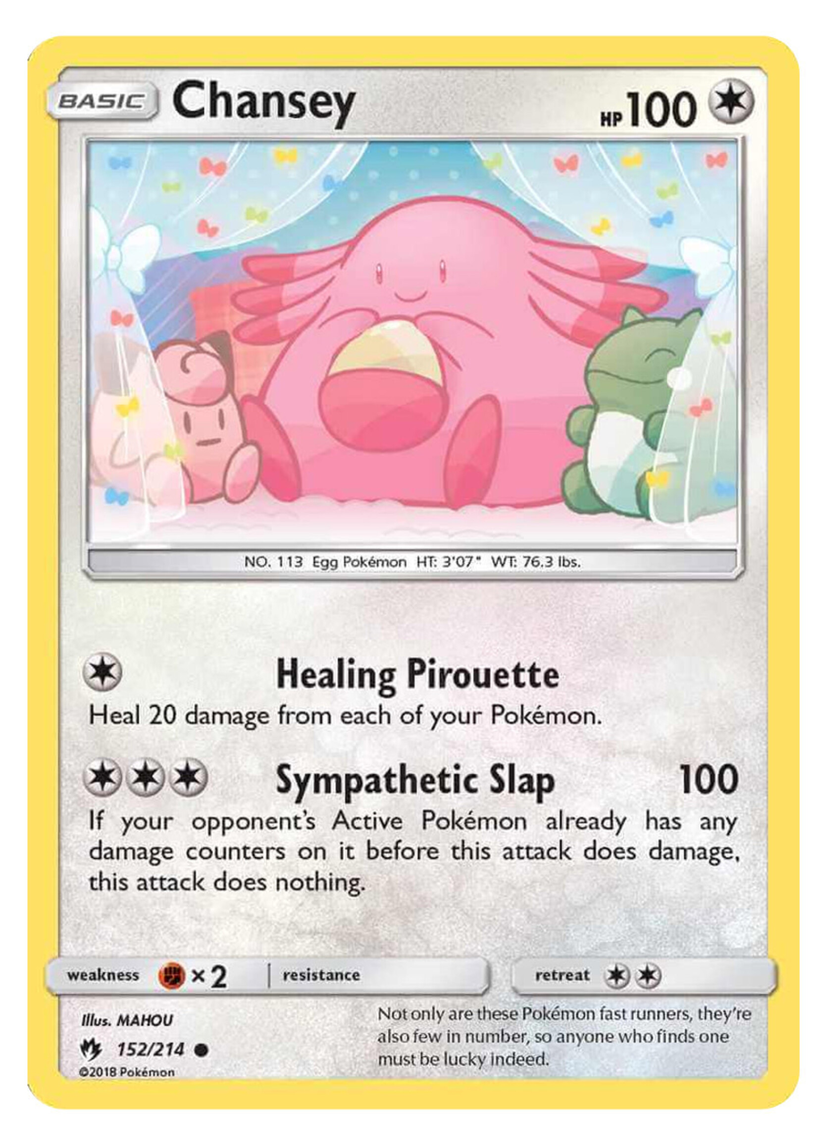 Chansey 152 (LOT): excellent