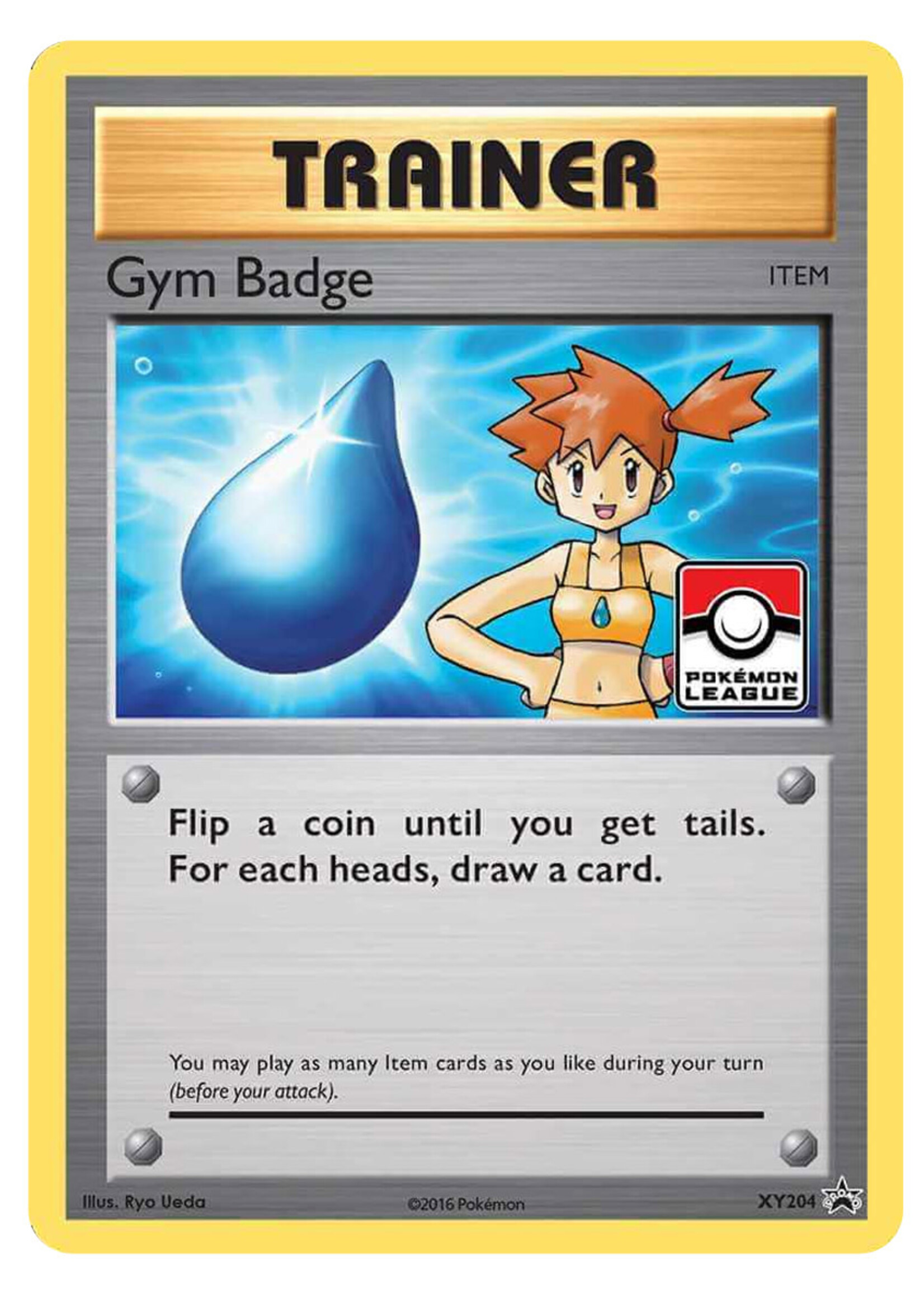 Gym Badge 204 (XYPR): excellent+